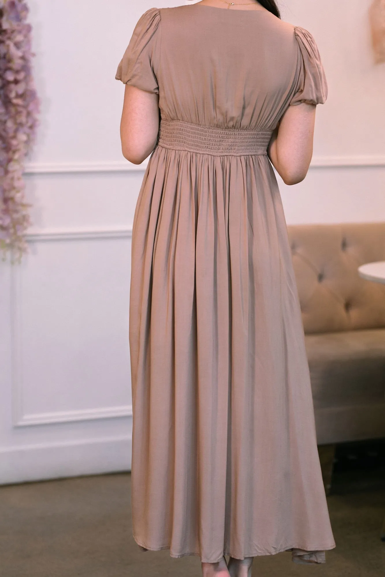 Esther Buttoned Maxi Dress sold by Morning Lavender product image thumbnail 4