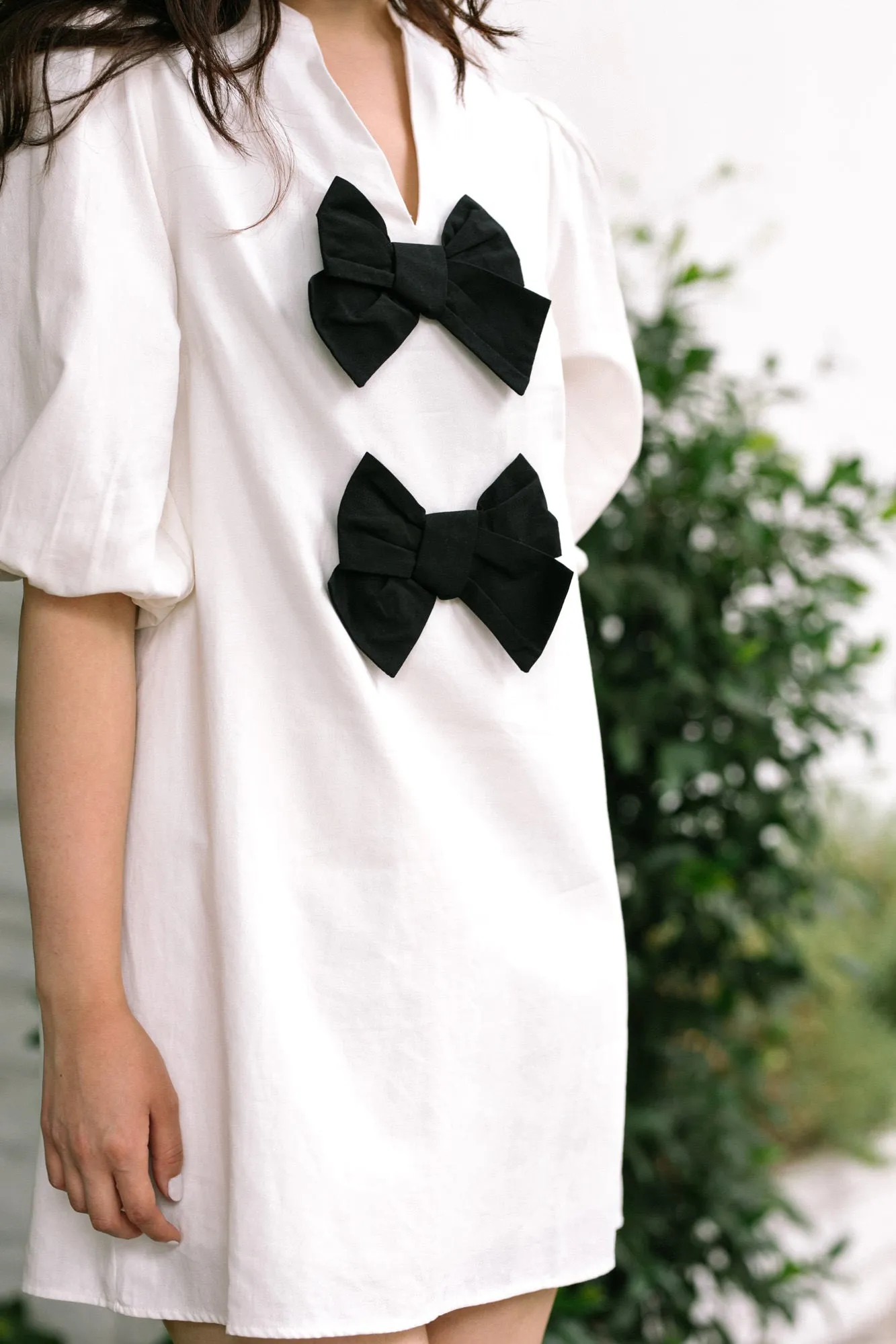 Marcy Bow Mini Dress sold by Morning Lavender product image thumbnail 4