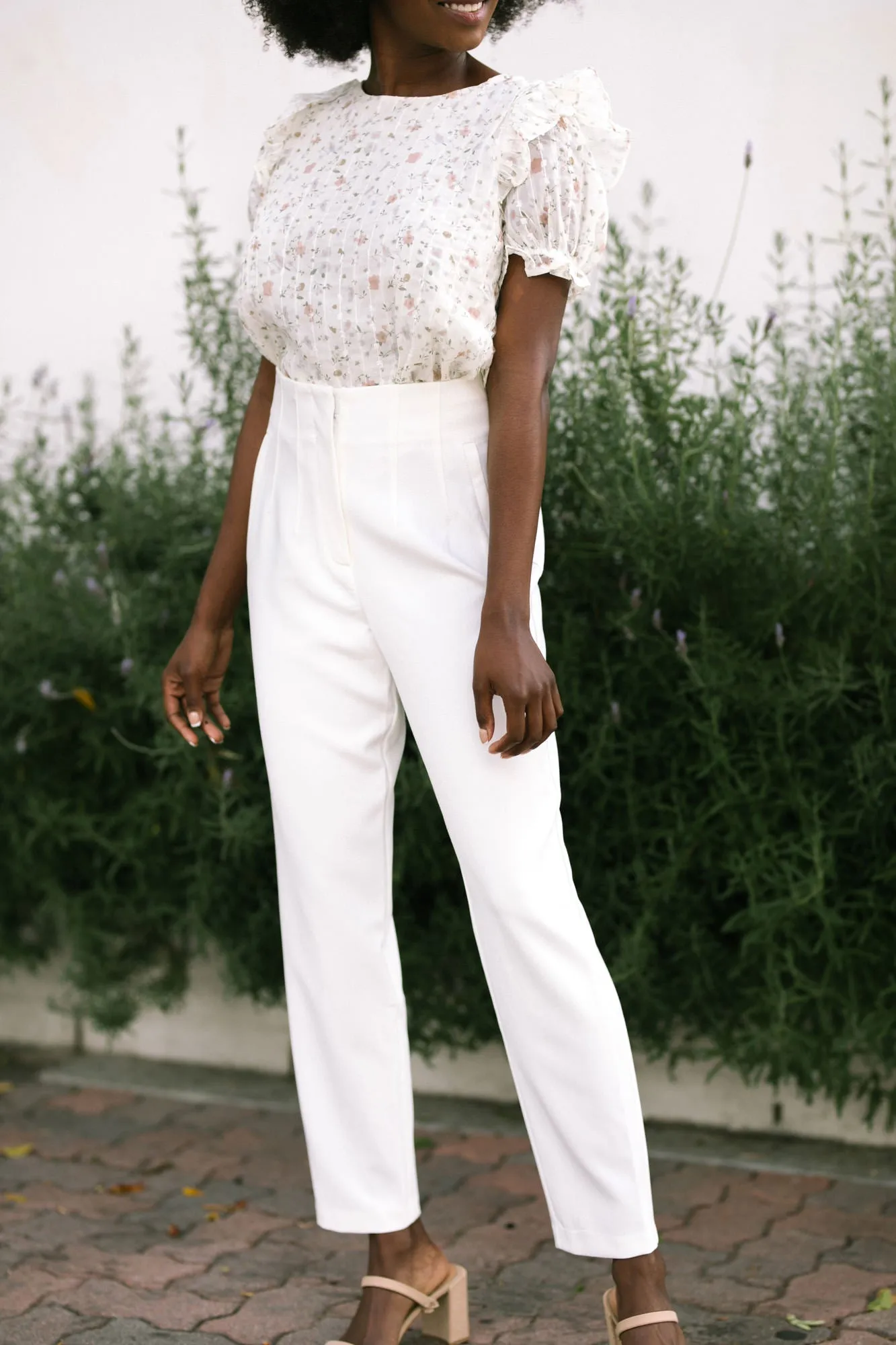 Lilian High Waist Trousers sold by Morning Lavender