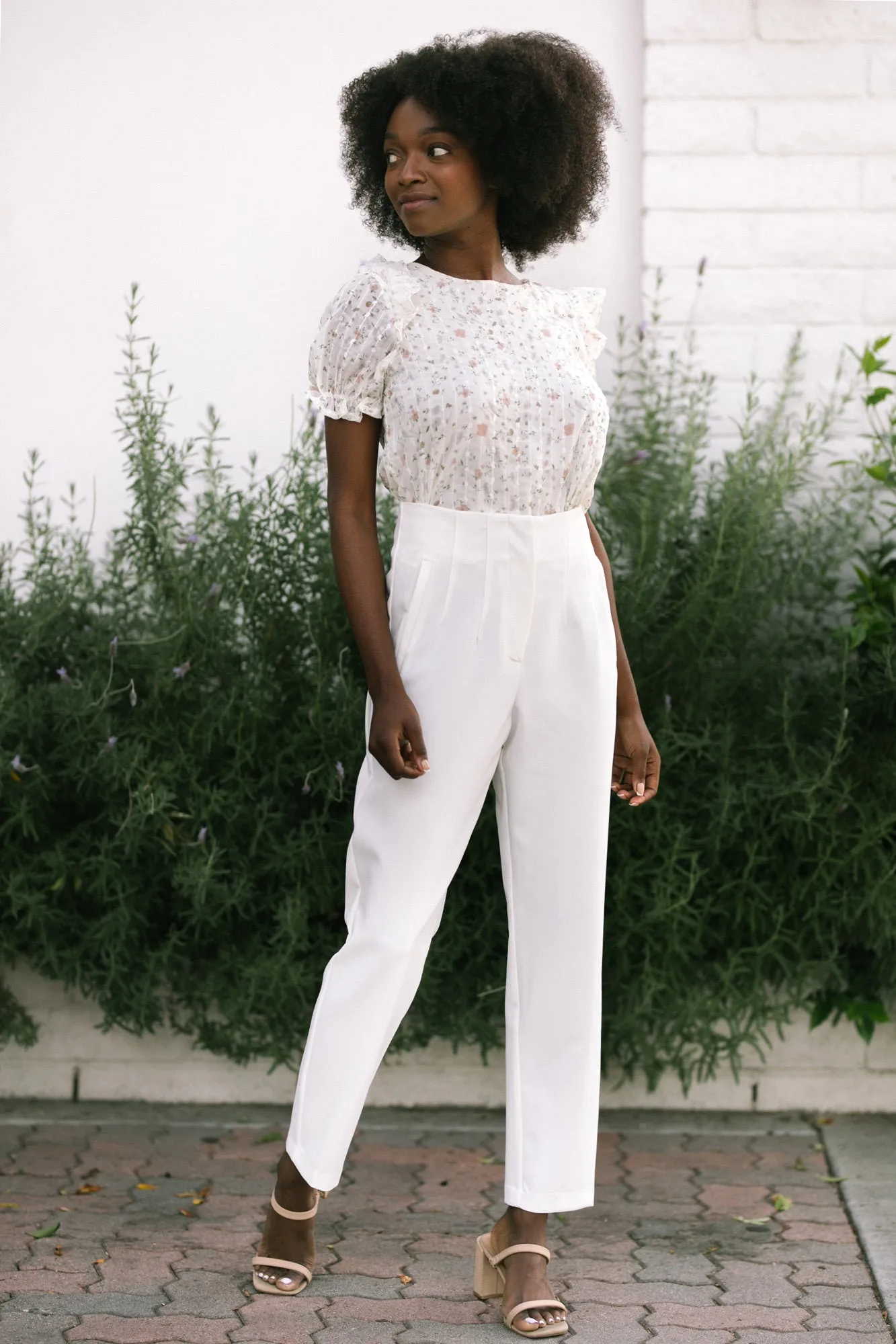 Lilian High Waist Trousers sold by Morning Lavender product image thumbnail 2