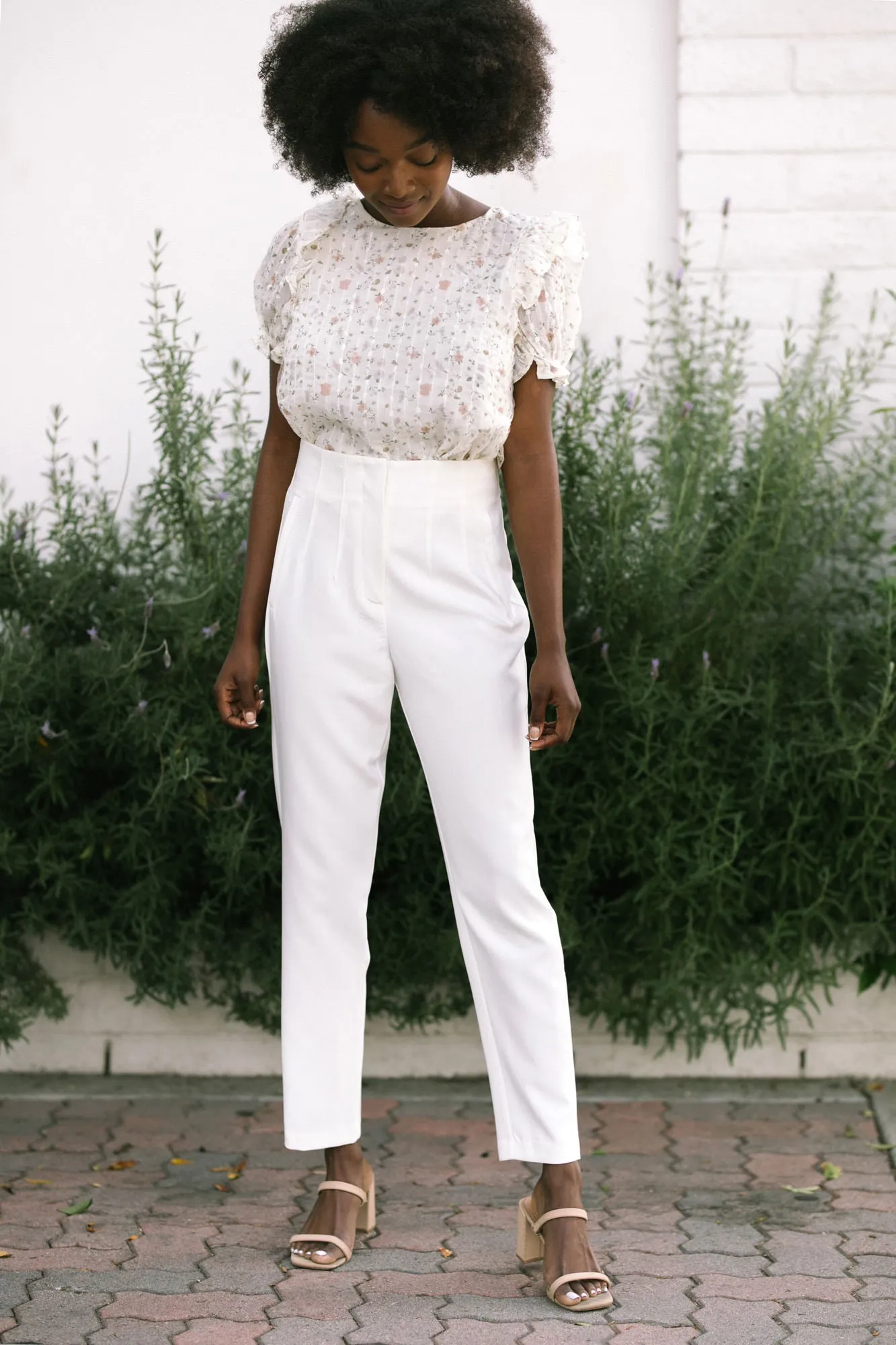 Lilian High Waist Trousers sold by Morning Lavender product image thumbnail 3