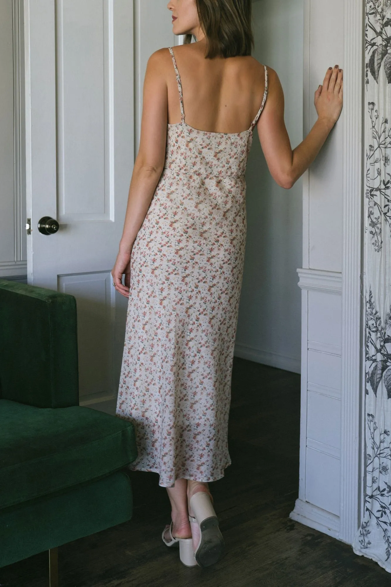 Valentina Floral Slip Dress sold by Morning Lavender product image thumbnail 3