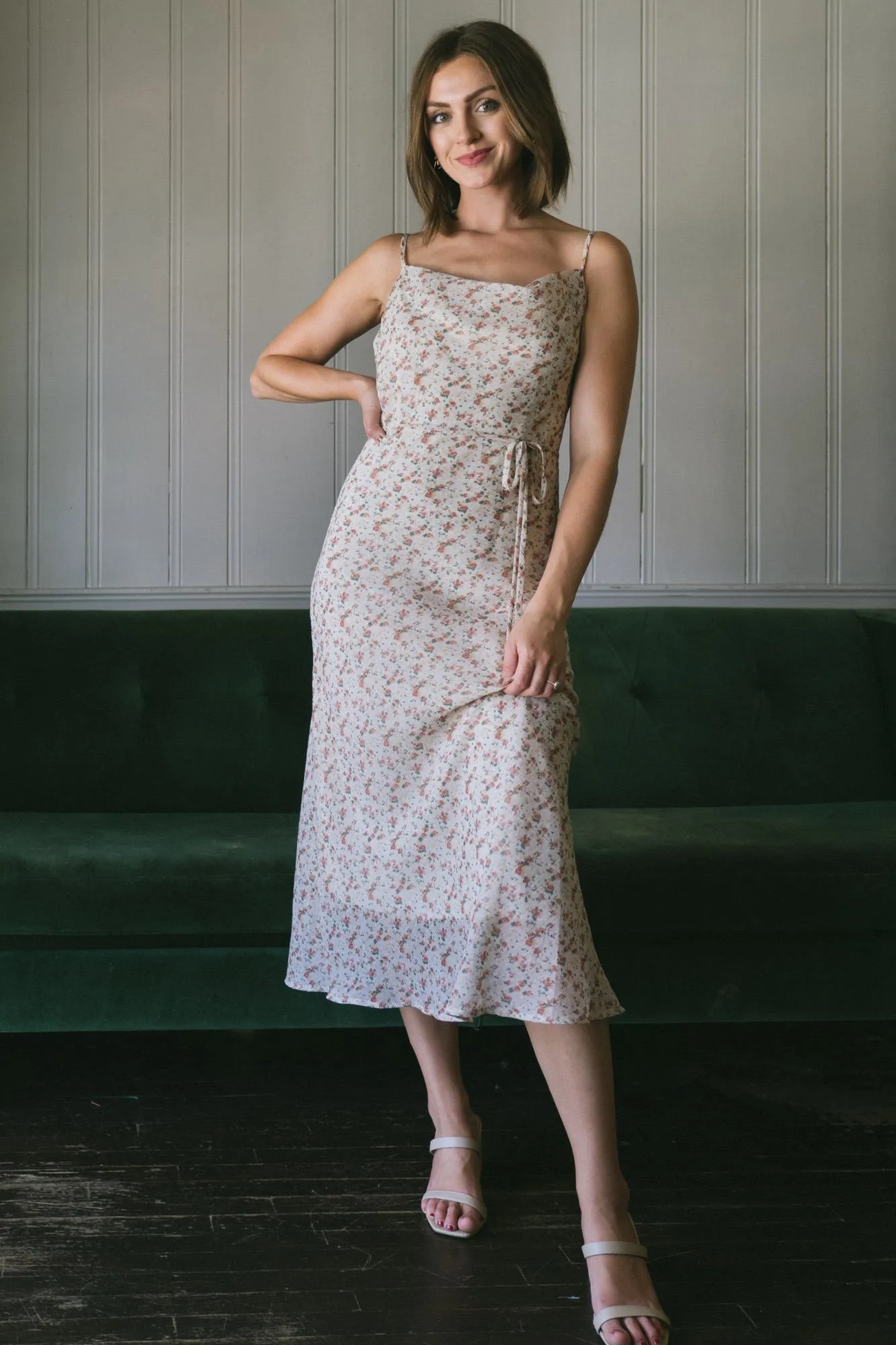 Valentina Floral Slip Dress sold by Morning Lavender product image thumbnail 4