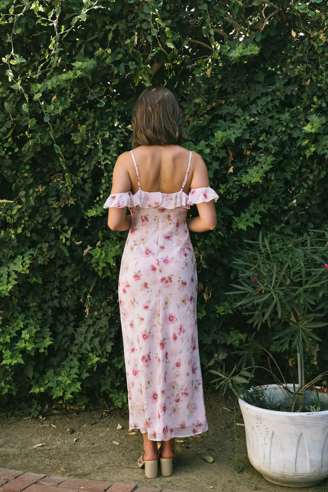 Kimberly Ruffled Floral Dress sold by Morning Lavender product image thumbnail 4