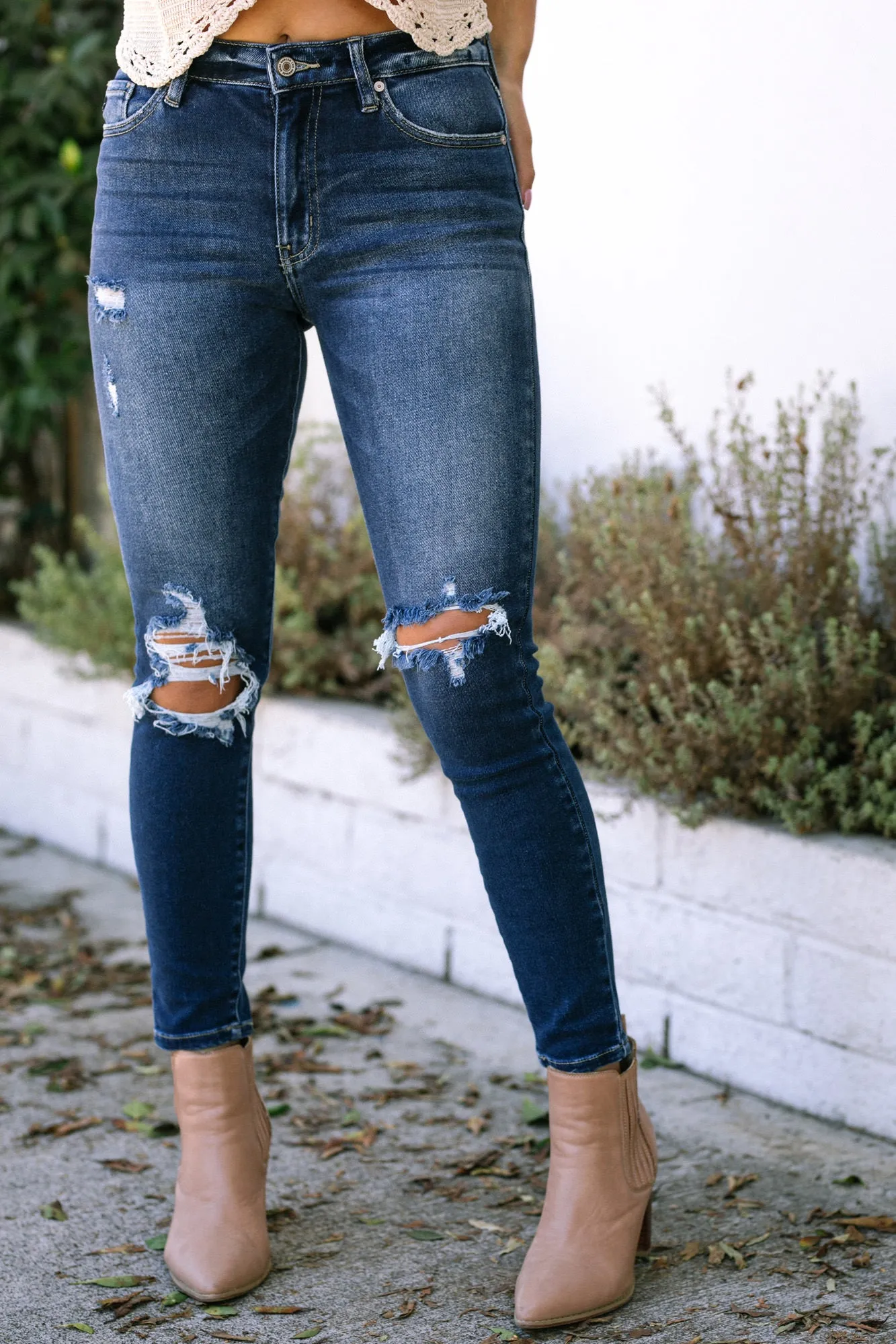 Teagan Ankle Skinny Jeans sold by Morning Lavender