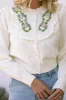 Nina Scalloped Floral Cardigan sold by Morning Lavender