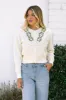 Nina Scalloped Floral Cardigan sold by Morning Lavender