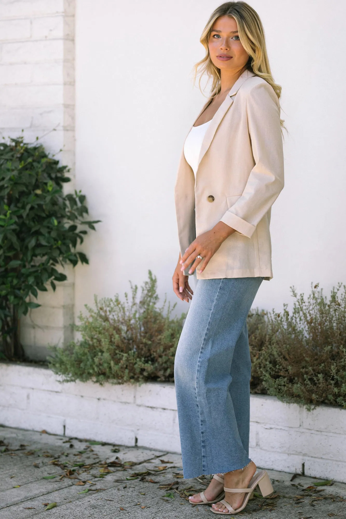 Maeve 3/4 Sleeve Blazer sold by Morning Lavender product image thumbnail 4