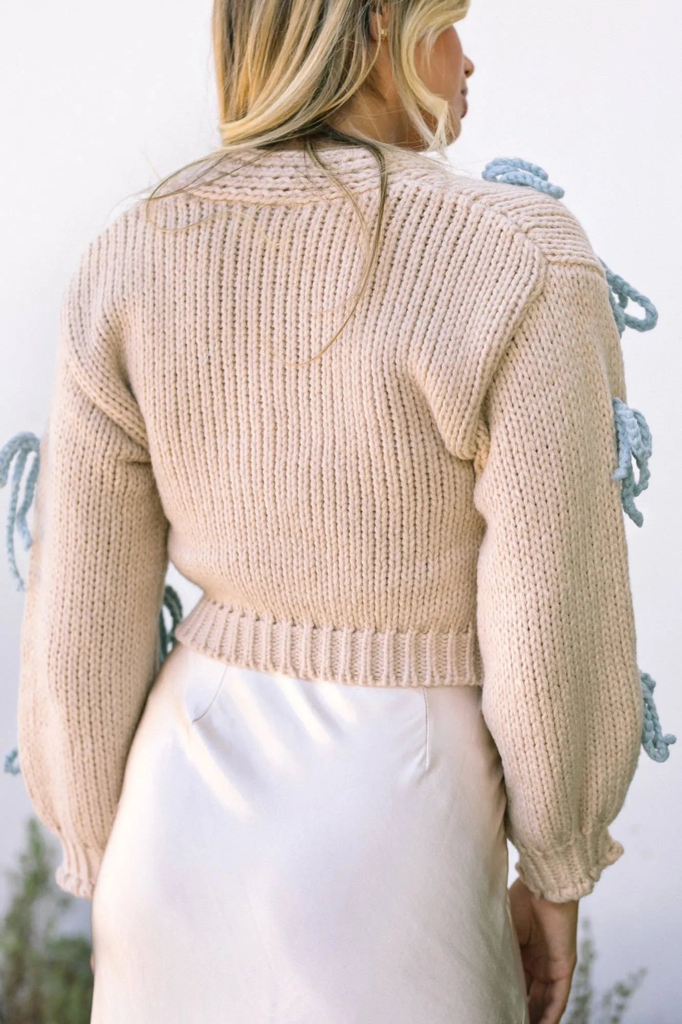 Lonnie Bow Knit Cardigan sold by Morning Lavender product image thumbnail 5