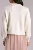 Portia Pearl Bow Sweater sold by Morning Lavender