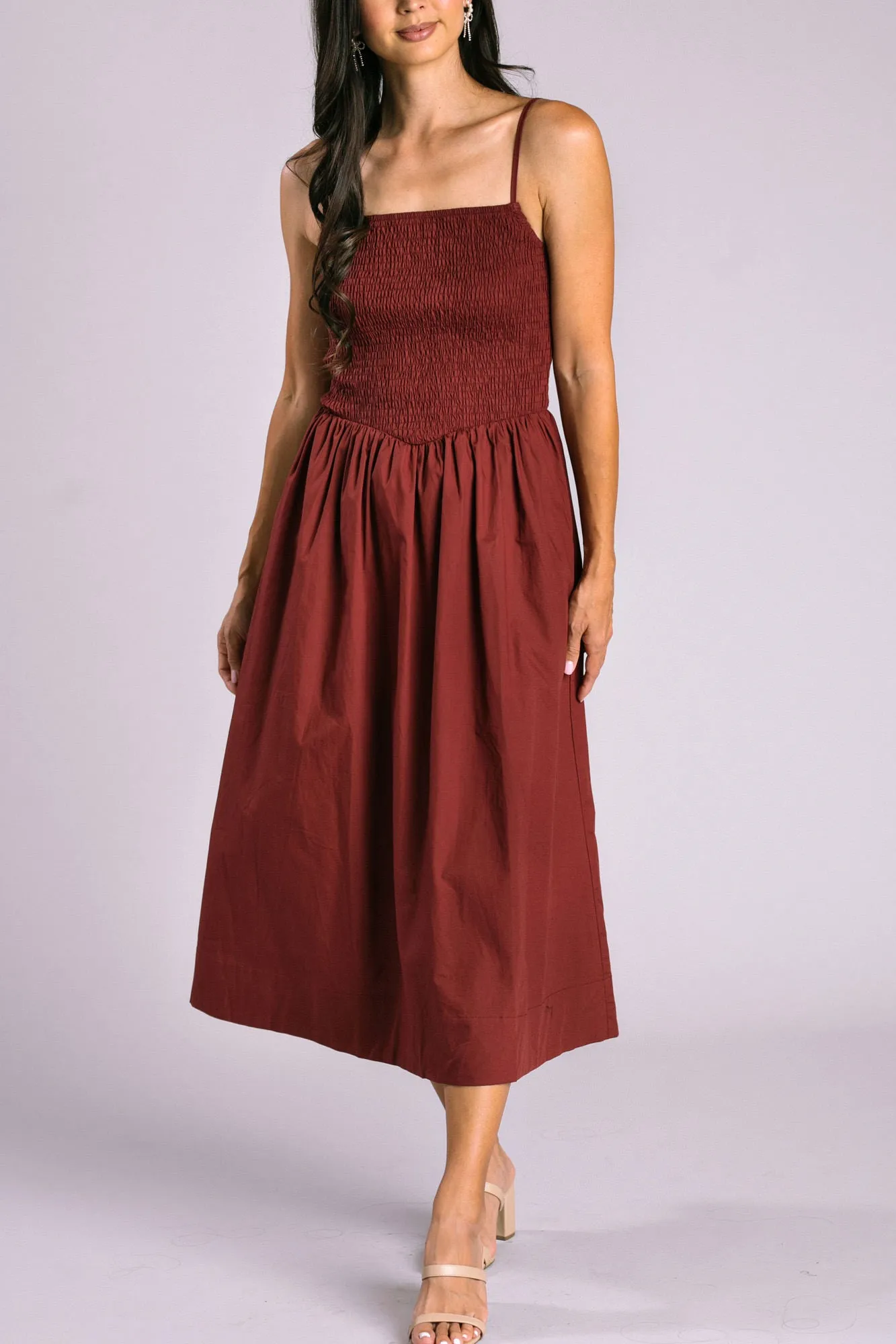 Kendall Smocked Midi Dress sold by Morning Lavender product image thumbnail 2
