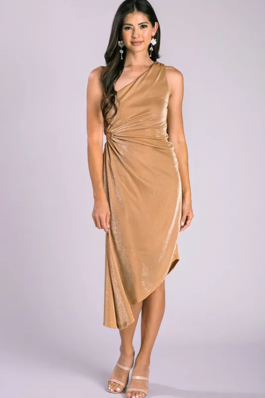 Clementine One Shoulder Dress sold by Morning Lavender