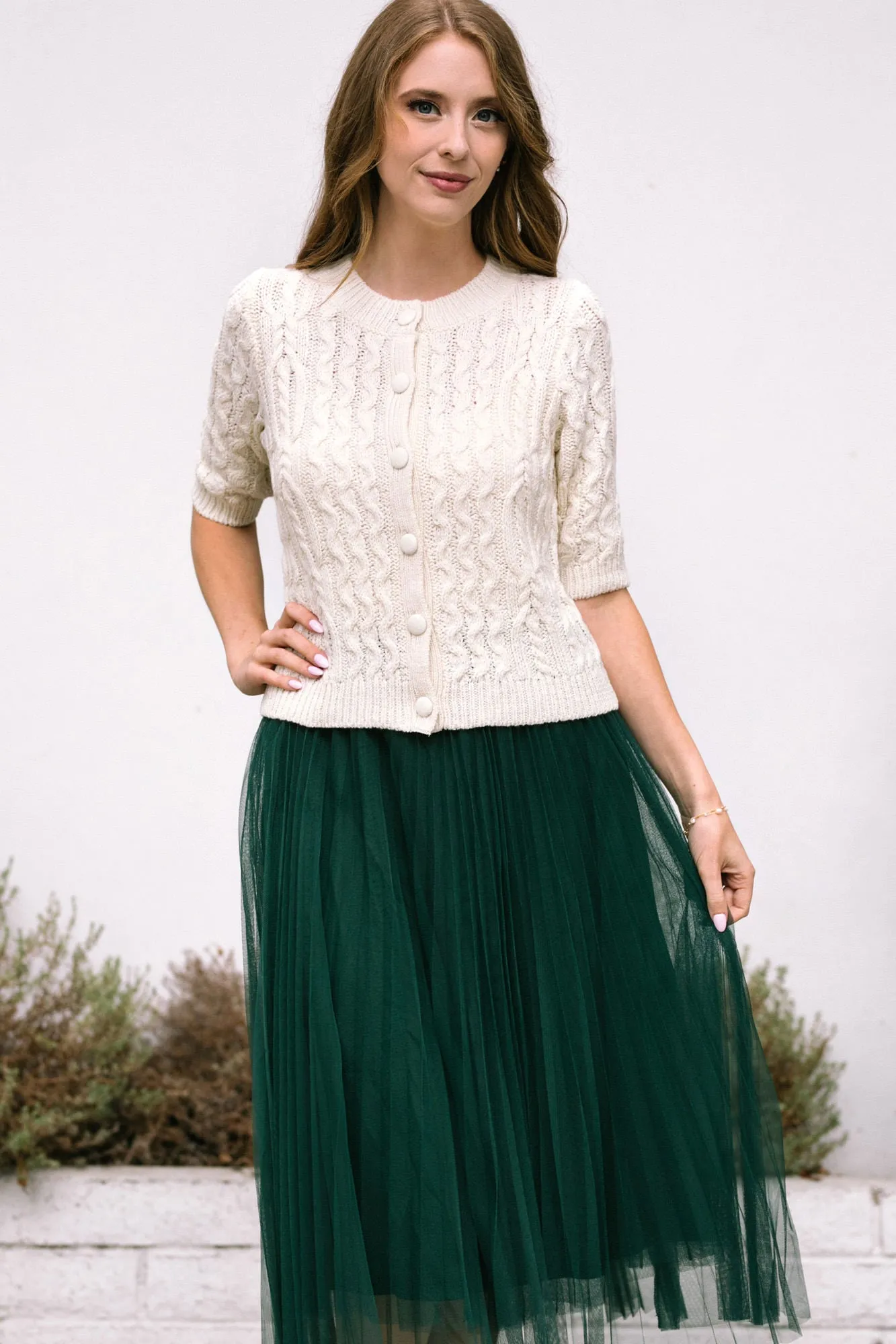 Marlene Short Sleeve Cardigan sold by Morning Lavender product image thumbnail 2