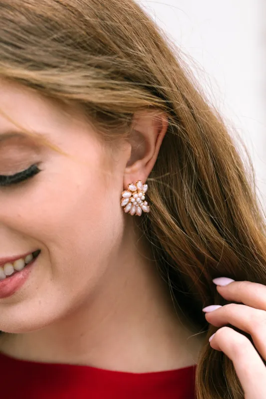 Lori Pearl Statement Earrings sold by Morning Lavender