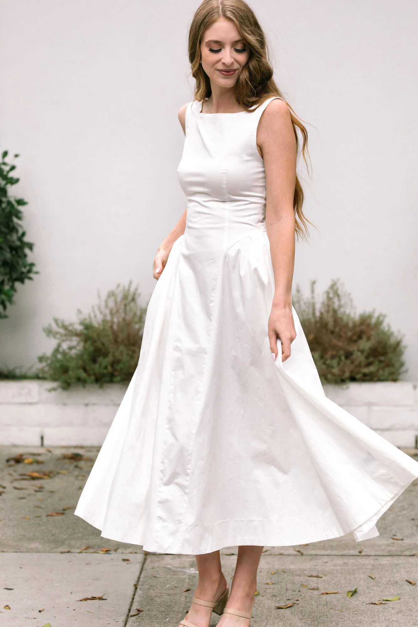 Claudia Flare Midi Dress sold by Morning Lavender