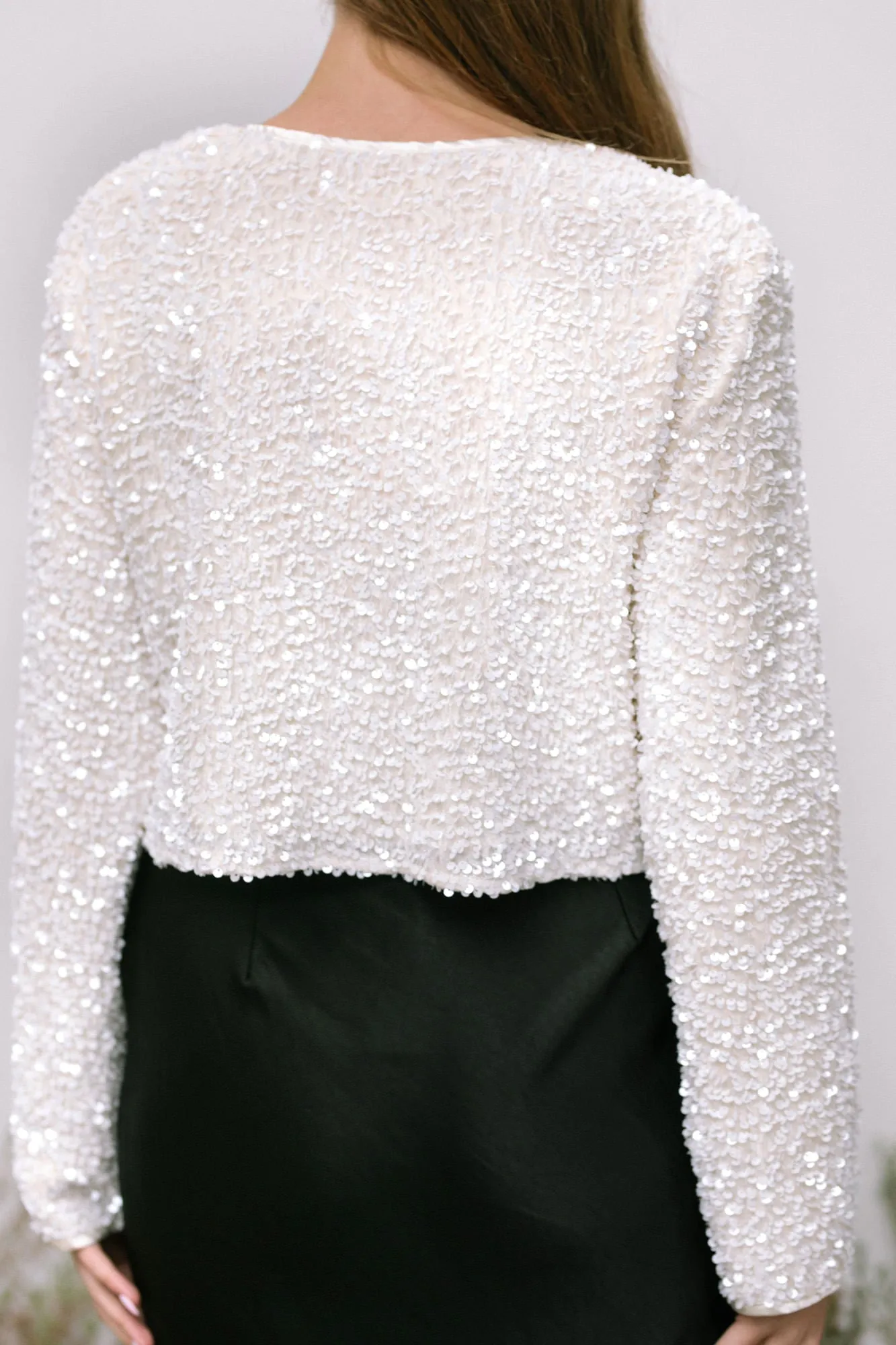 Monique Sequin Bow Jacket sold by Morning Lavender product image thumbnail 4