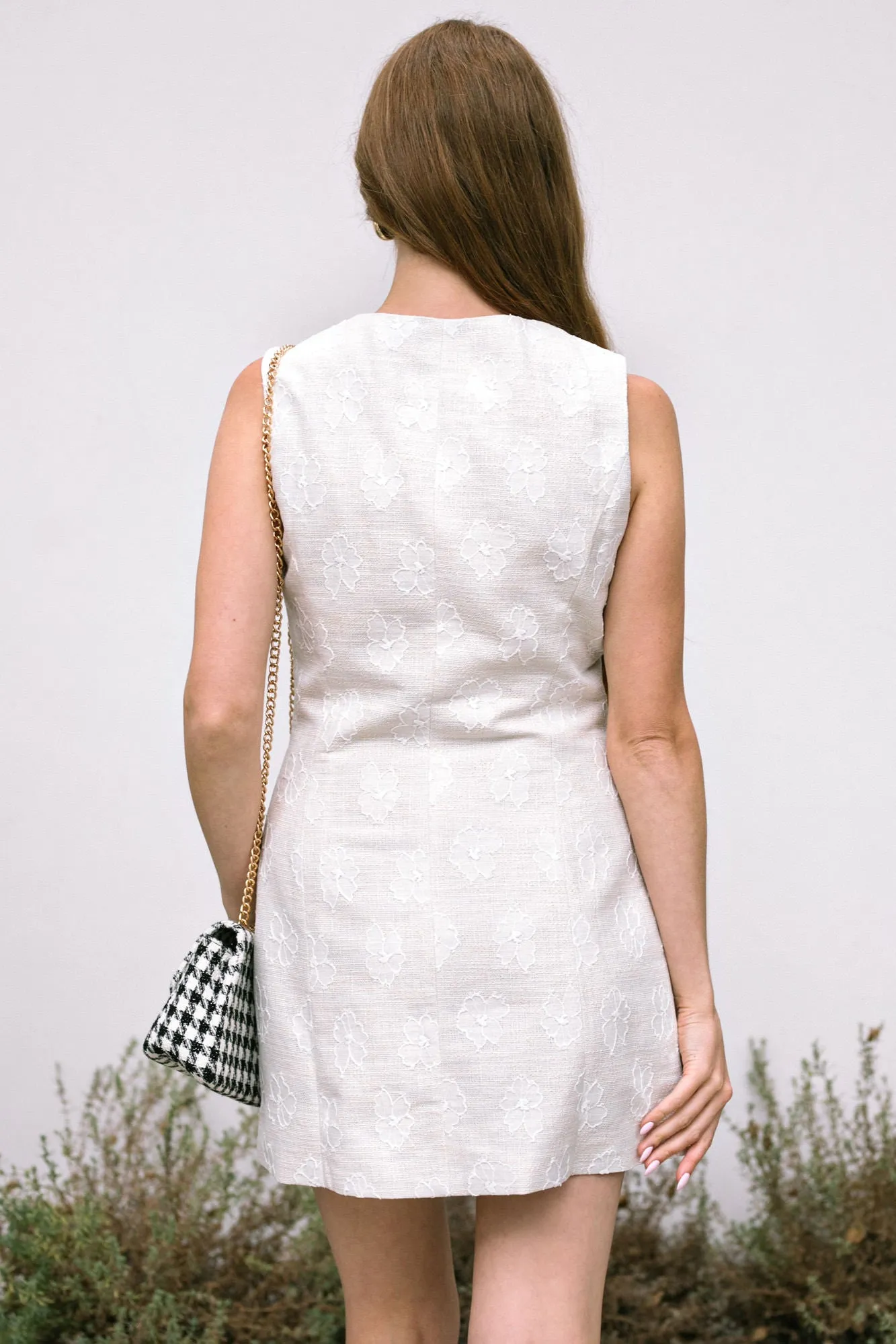 London Tweed Mini Dress sold by Morning Lavender product image thumbnail 4
