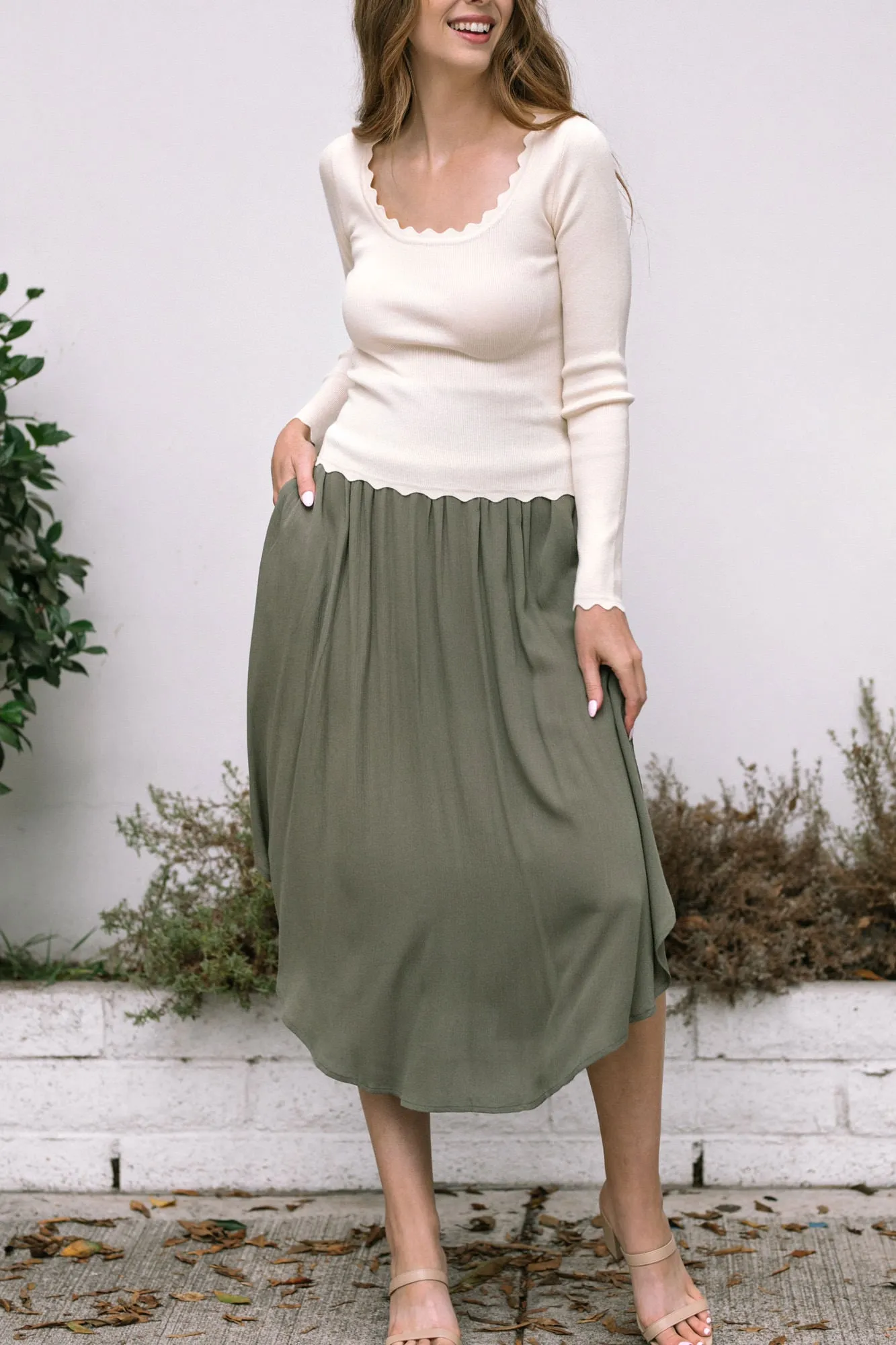 Joyce Round Hem Skirt sold by Morning Lavender product image thumbnail 3