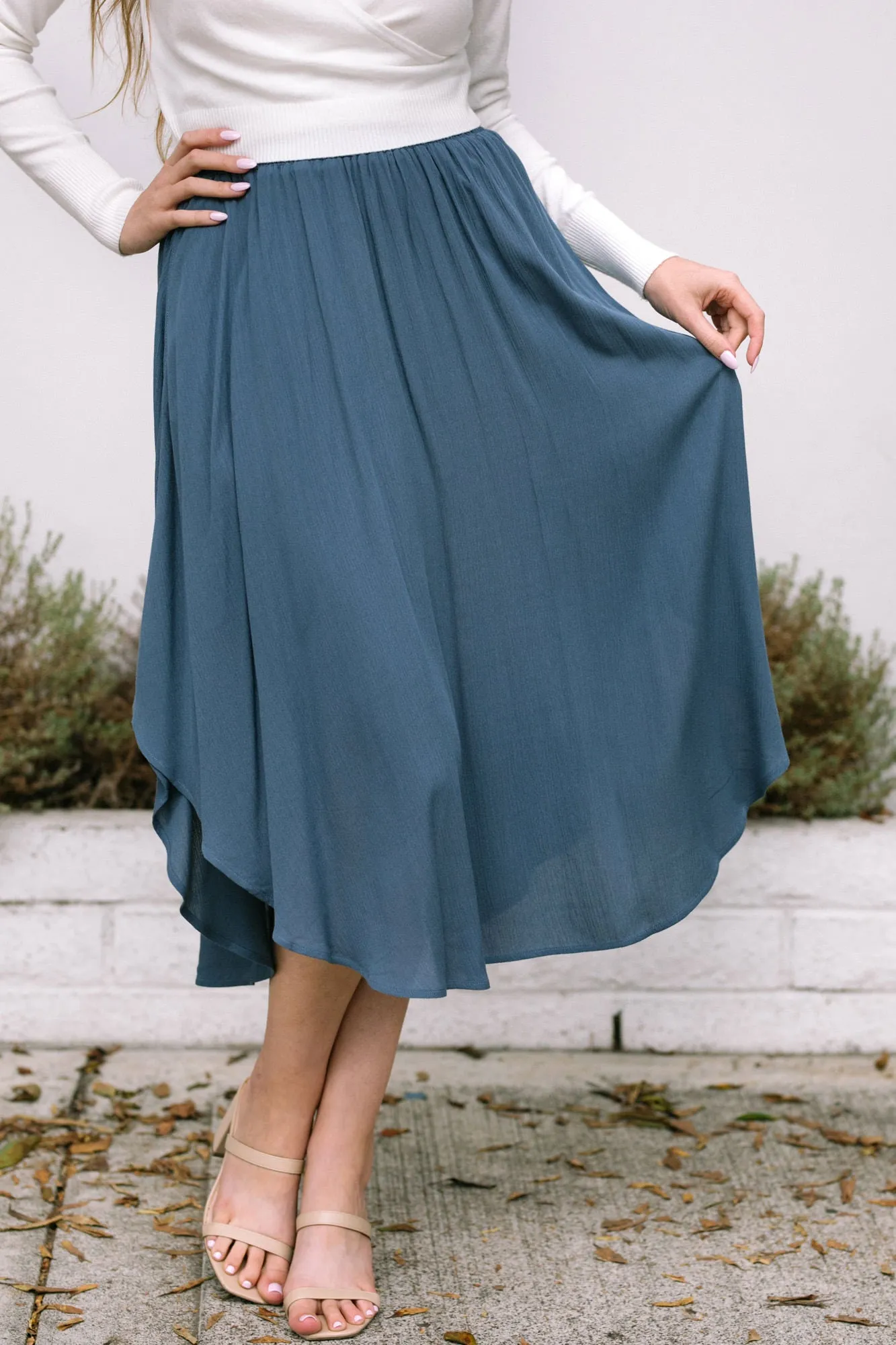Joyce Round Hem Skirt sold by Morning Lavender product image thumbnail 4