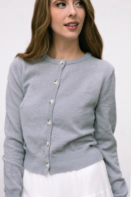 Belinda Buttoned Knit Cardigan sold by Morning Lavender