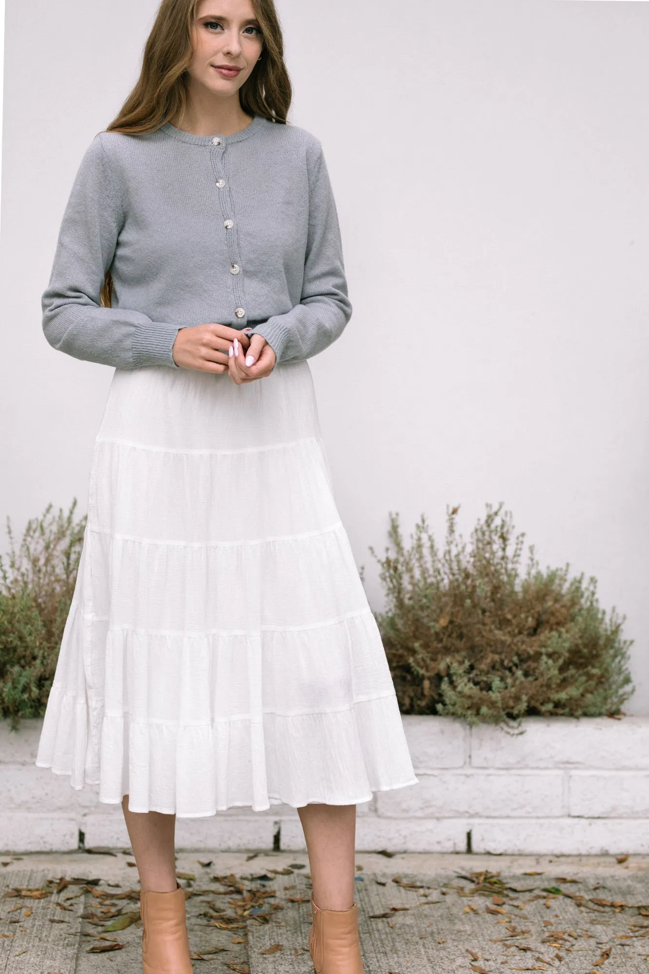 Belinda Buttoned Knit Cardigan sold by Morning Lavender product image thumbnail 4