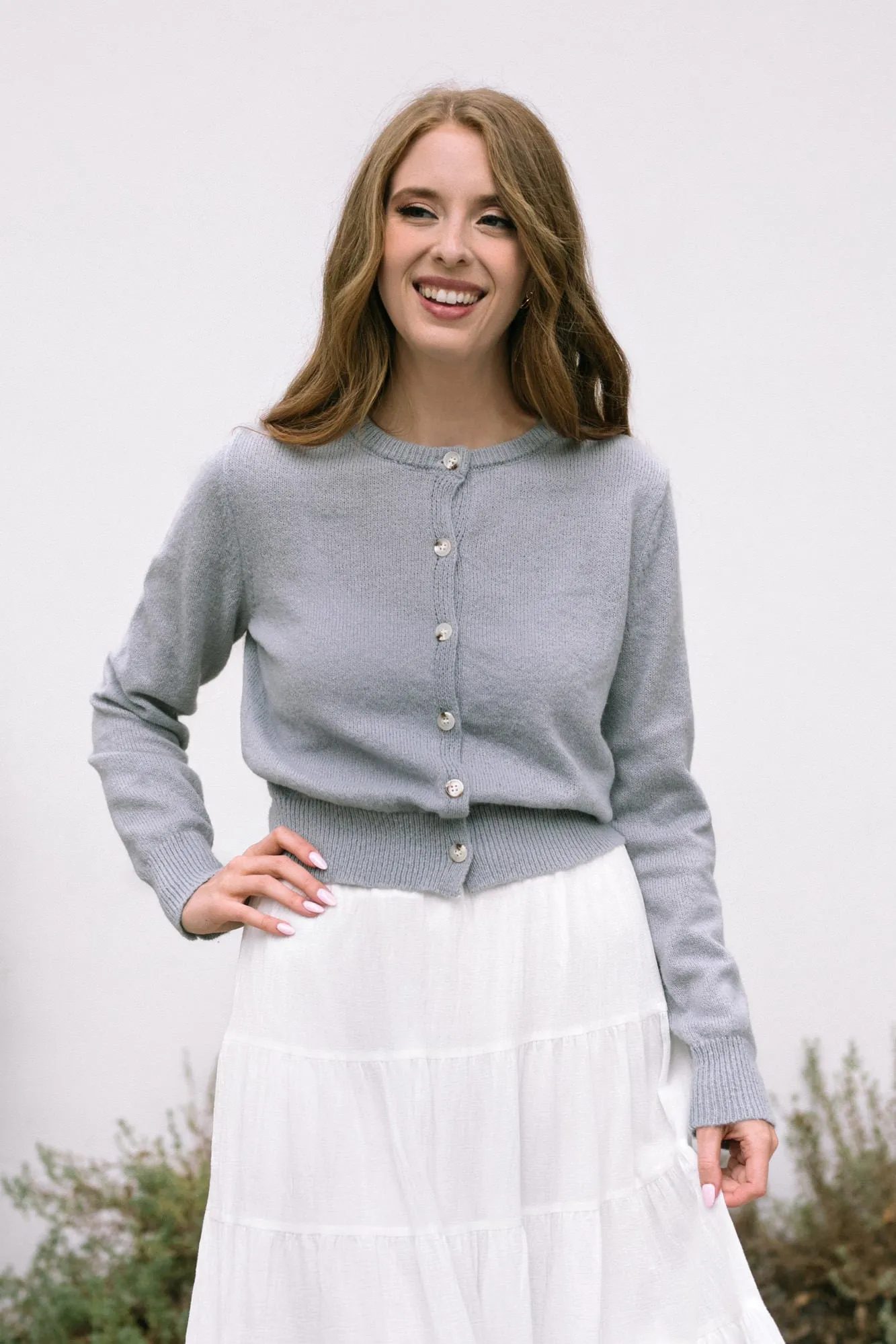 Belinda Buttoned Knit Cardigan sold by Morning Lavender product image thumbnail 2