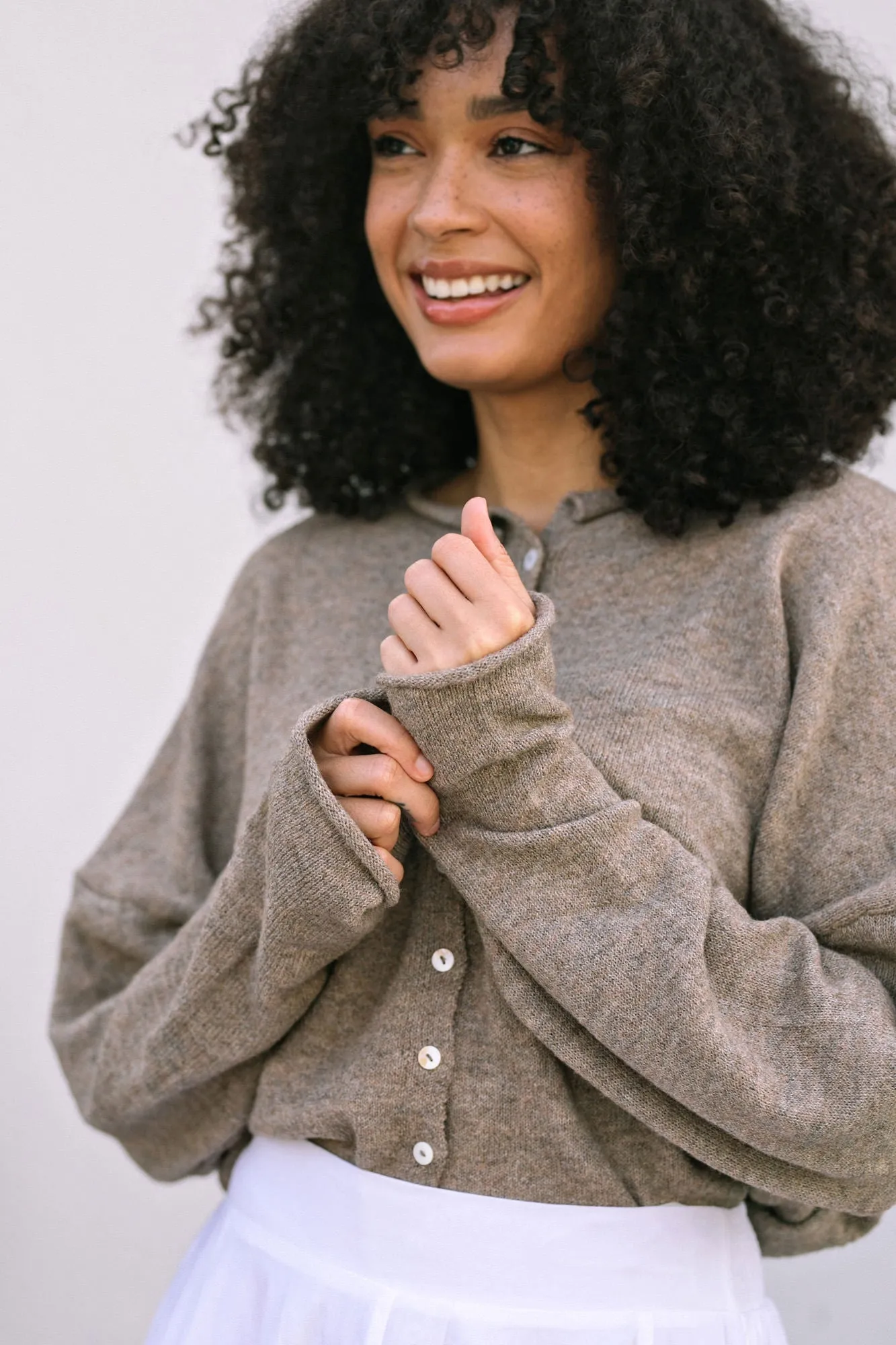 Tristen Buttoned Knit Cardigan sold by Morning Lavender product image thumbnail 2