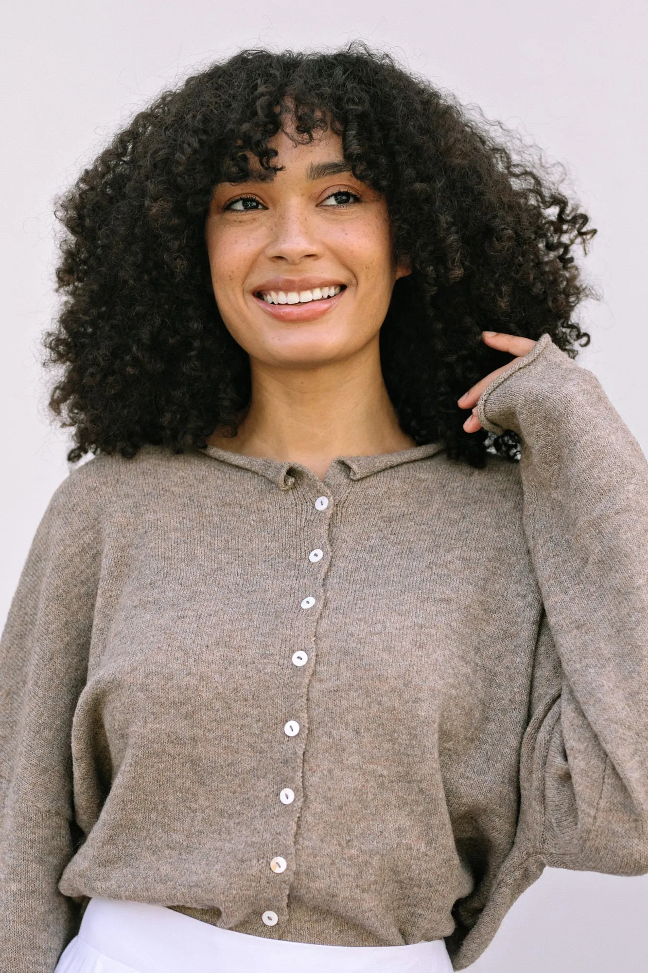 Tristen Buttoned Knit Cardigan sold by Morning Lavender product image thumbnail 3