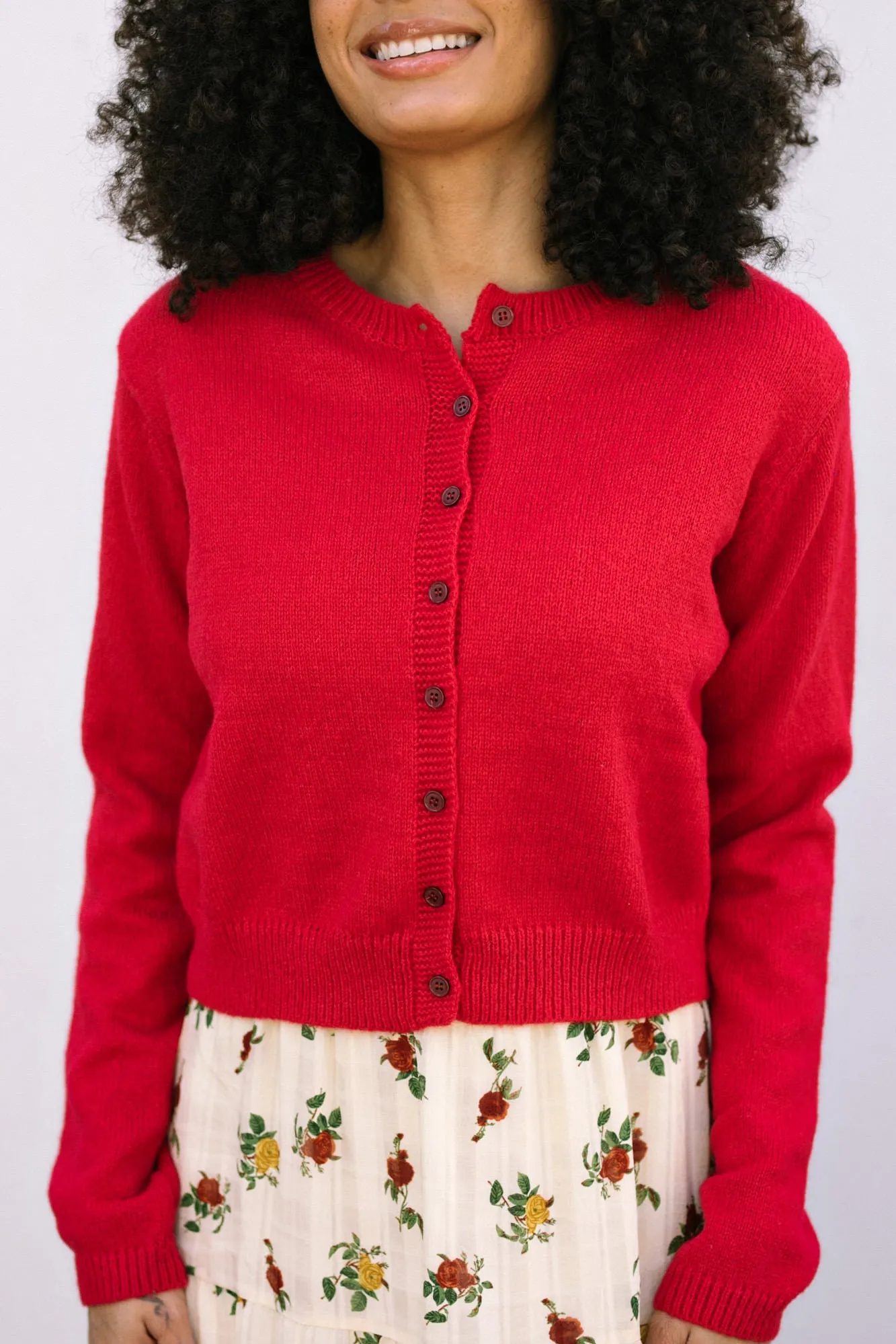 Julie Buttoned Knit Cardigan sold by Morning Lavender product image thumbnail 3