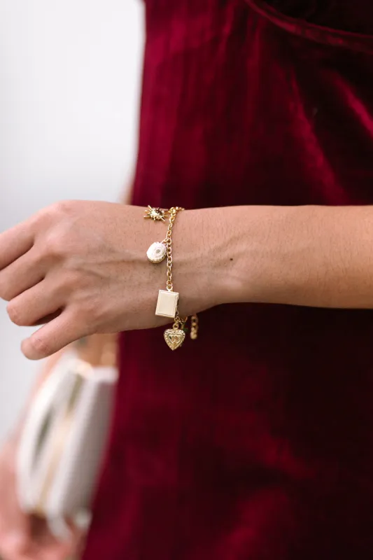 Elizabeth Charm Bracelet sold by Morning Lavender