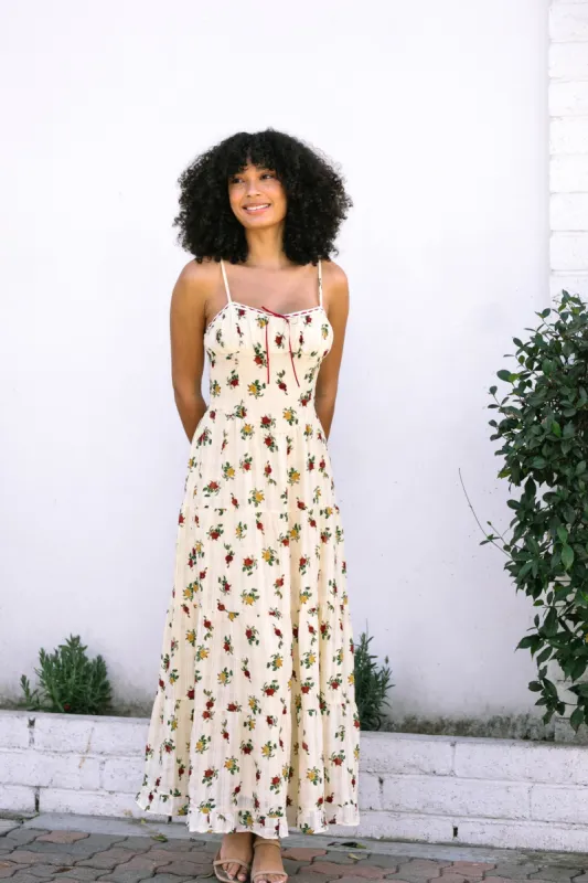 Allegra Tiered Maxi Dress sold by Morning Lavender