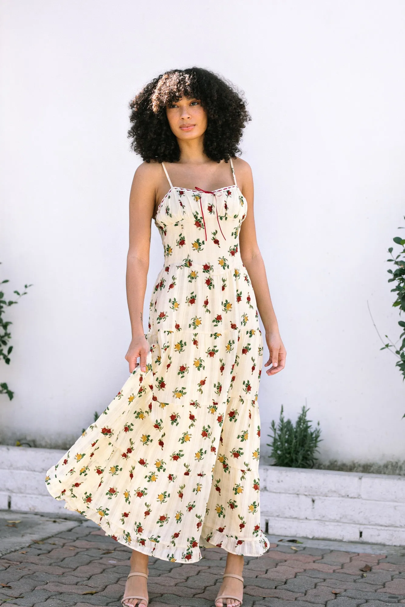 Allegra Tiered Maxi Dress sold by Morning Lavender product image thumbnail 3