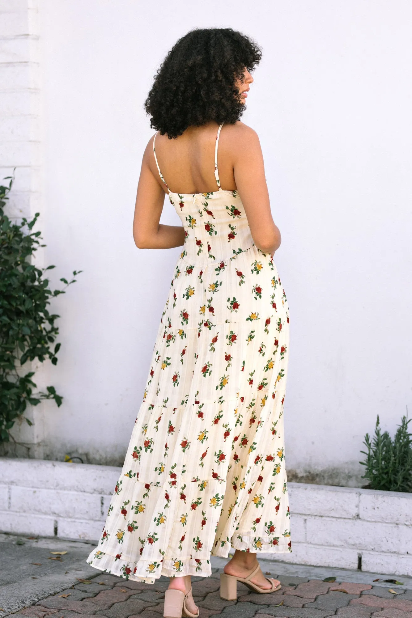 Allegra Tiered Maxi Dress sold by Morning Lavender product image thumbnail 4