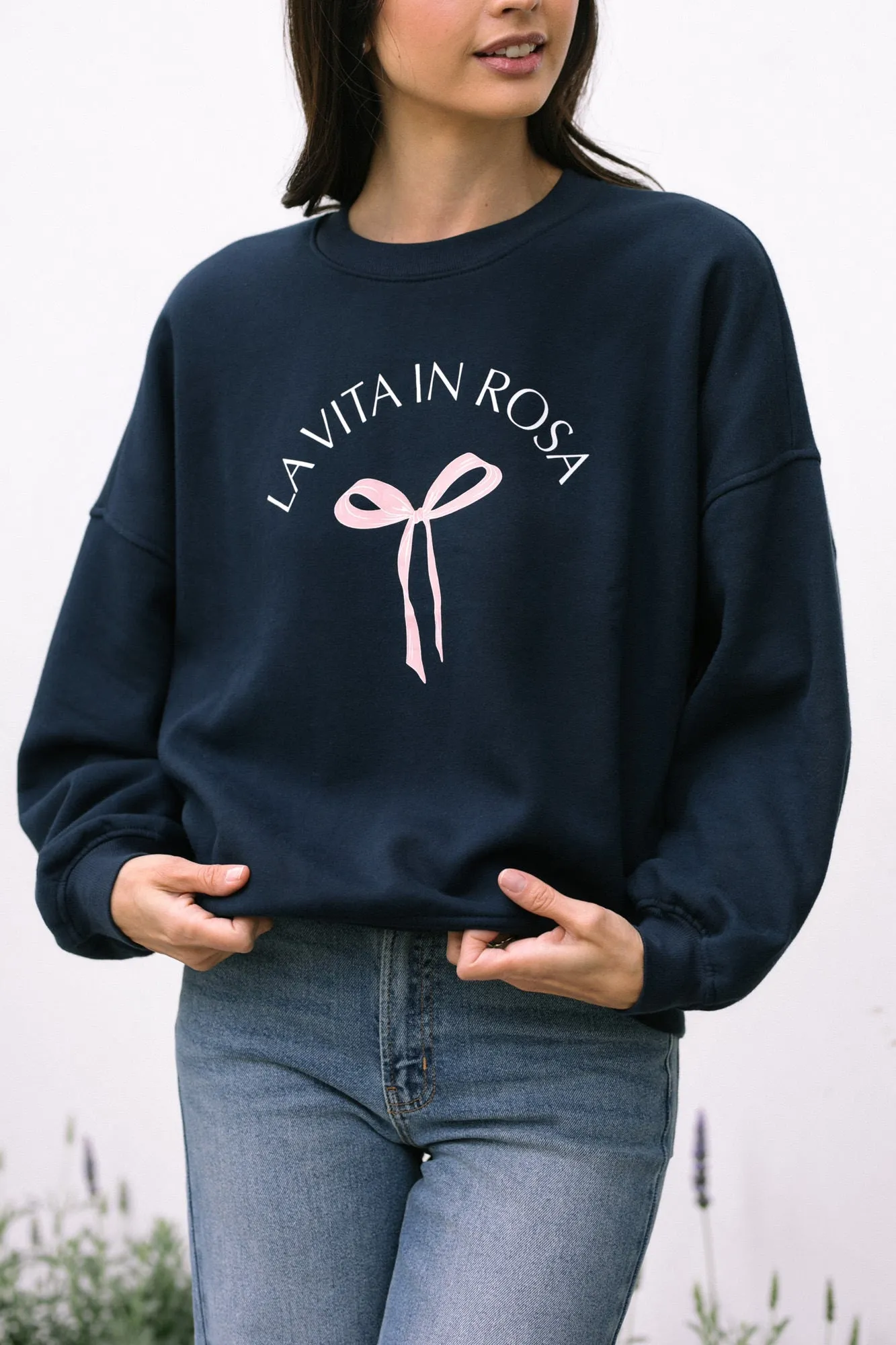Tania Graphic Crewneck Sweatshirt sold by Morning Lavender