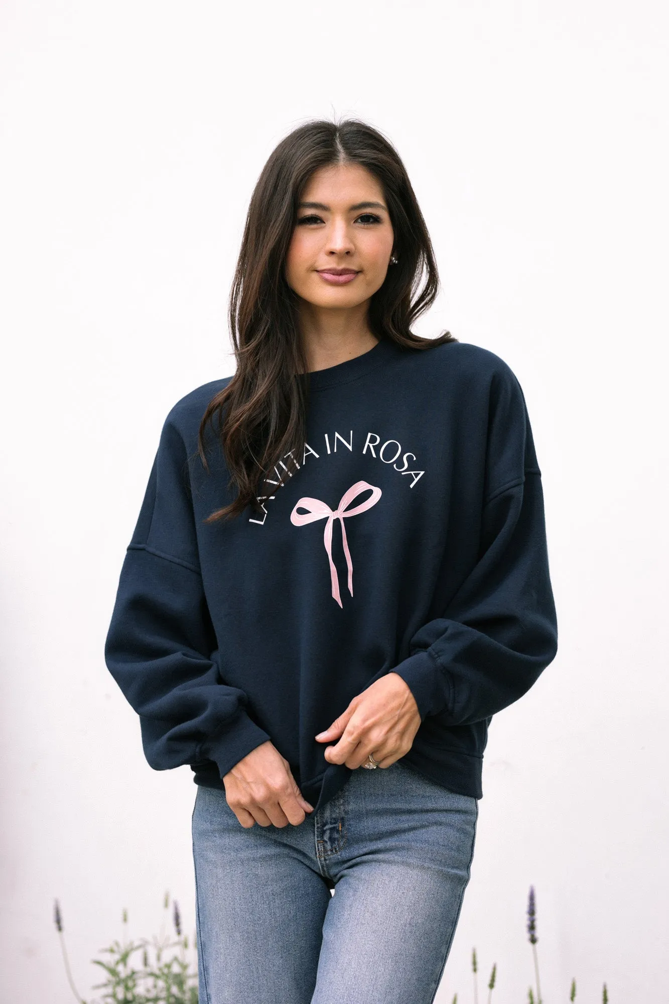 Tania Graphic Crewneck Sweatshirt sold by Morning Lavender product image thumbnail 3