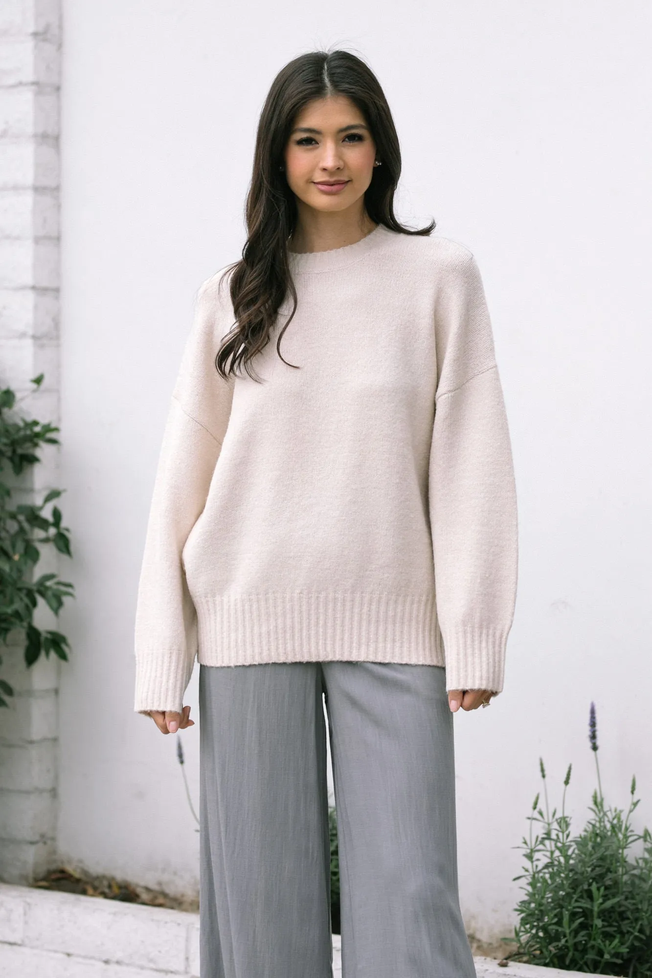 Emerson Crewneck Knit Sweater sold by Morning Lavender product image thumbnail 2