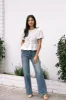Blaire Puff Sleeve Bow Blouse sold by Morning Lavender