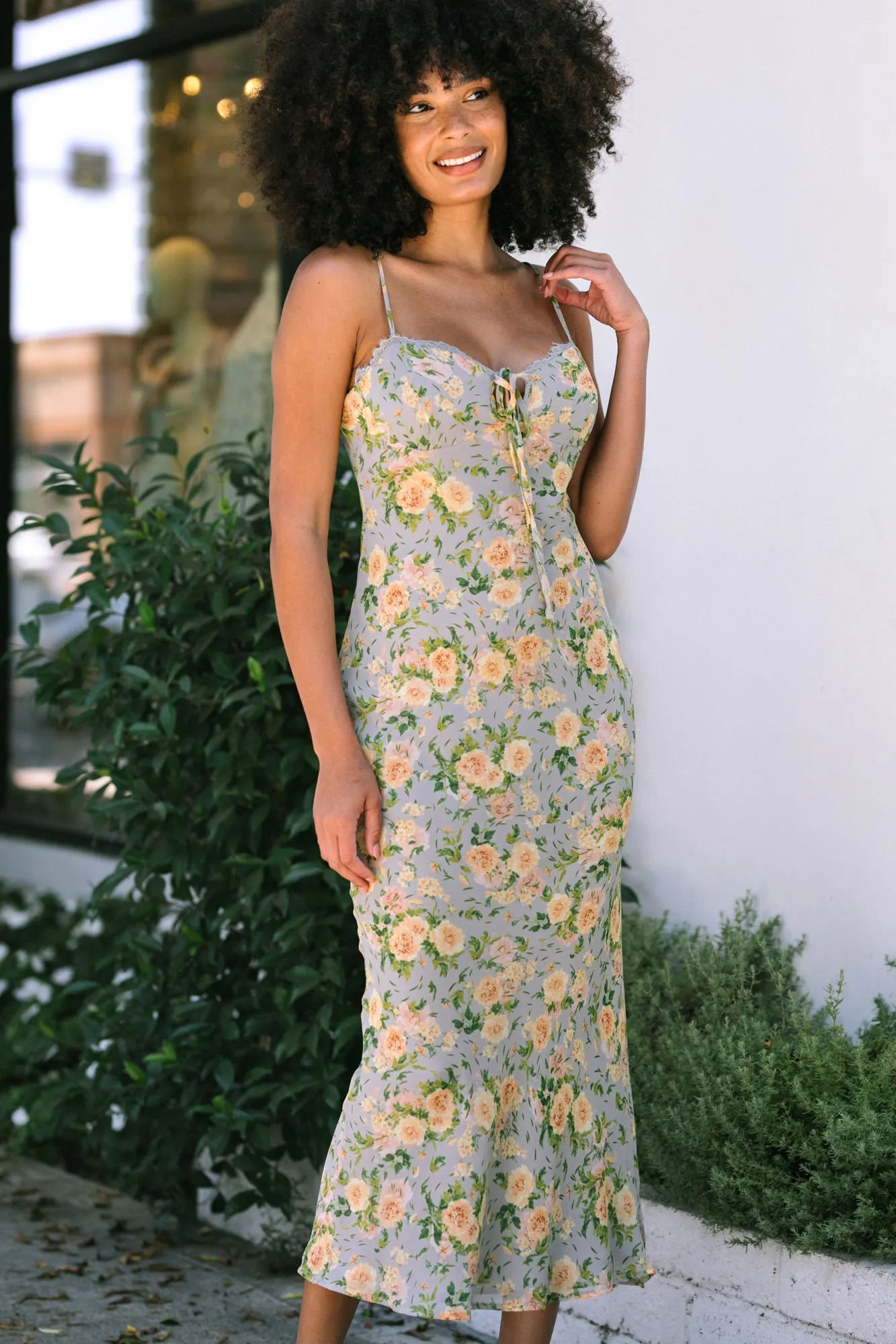 Maude Floral Maxi Dress sold by Morning Lavender