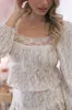 Gemma Floral Lace Top sold by Morning Lavender