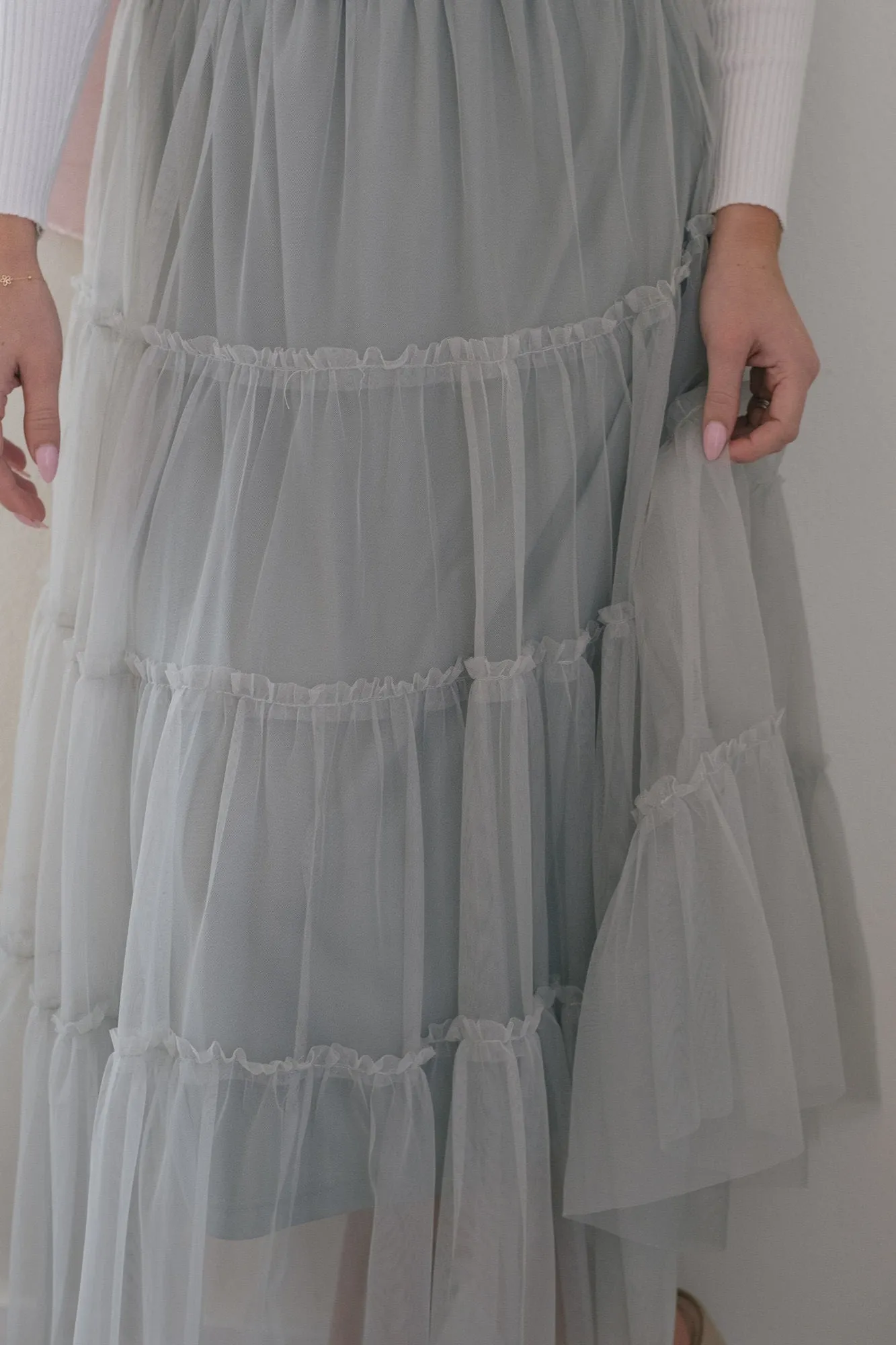 Cynthia Tiered Tulle Skirt sold by Morning Lavender product image thumbnail 2