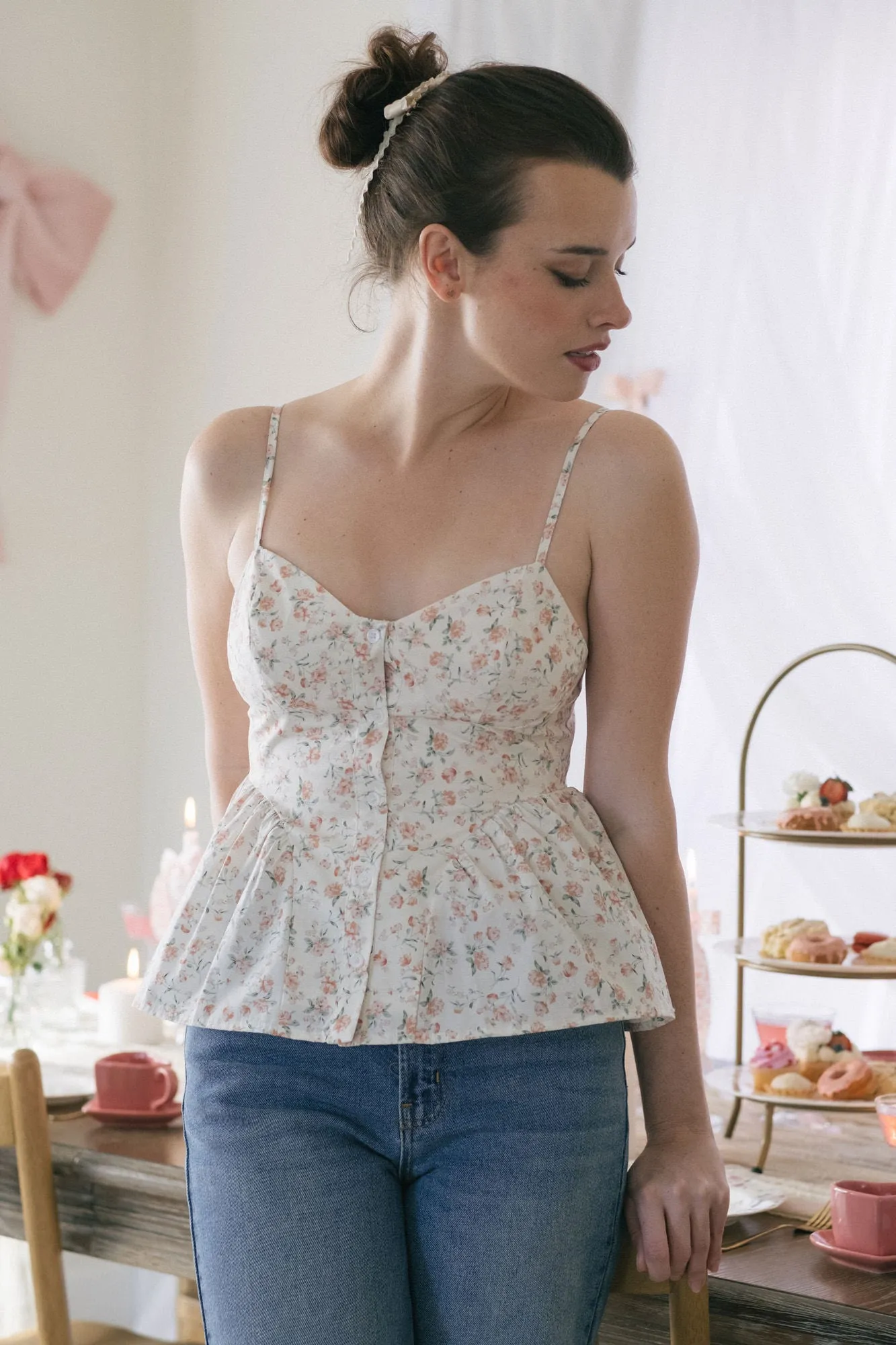 Amber Sweetheart Floral Top sold by Morning Lavender product image thumbnail 2