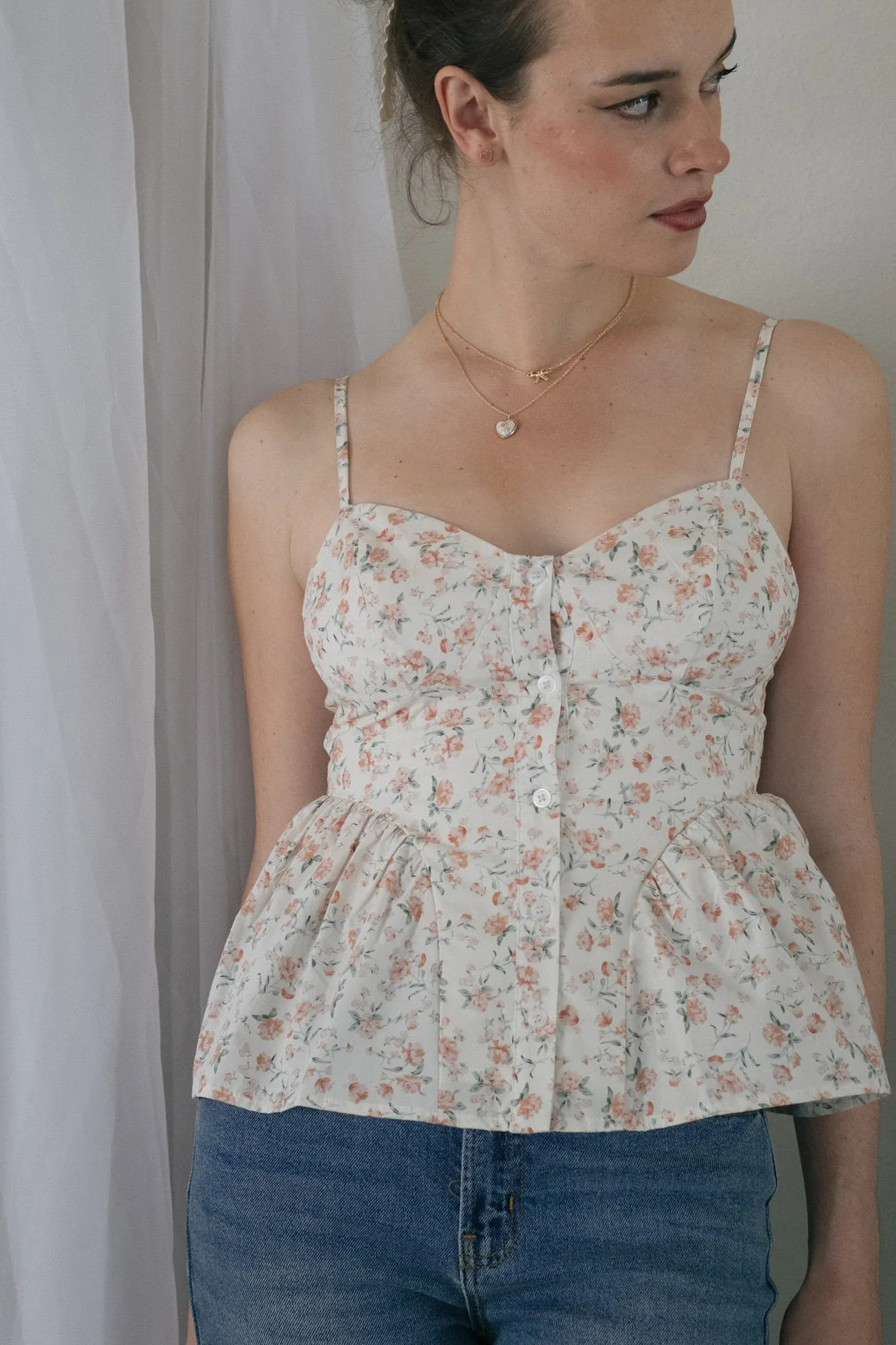 Amber Sweetheart Floral Top sold by Morning Lavender product image thumbnail 4