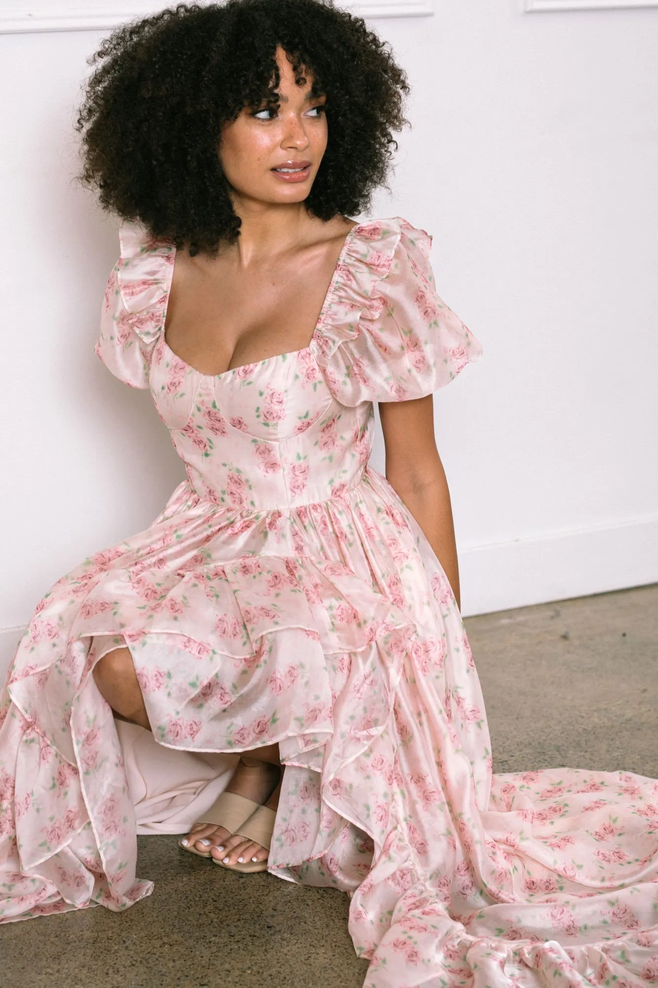 JD6318ML Purple Maxi Dress (Test) sold by Morning Lavender product image thumbnail 4