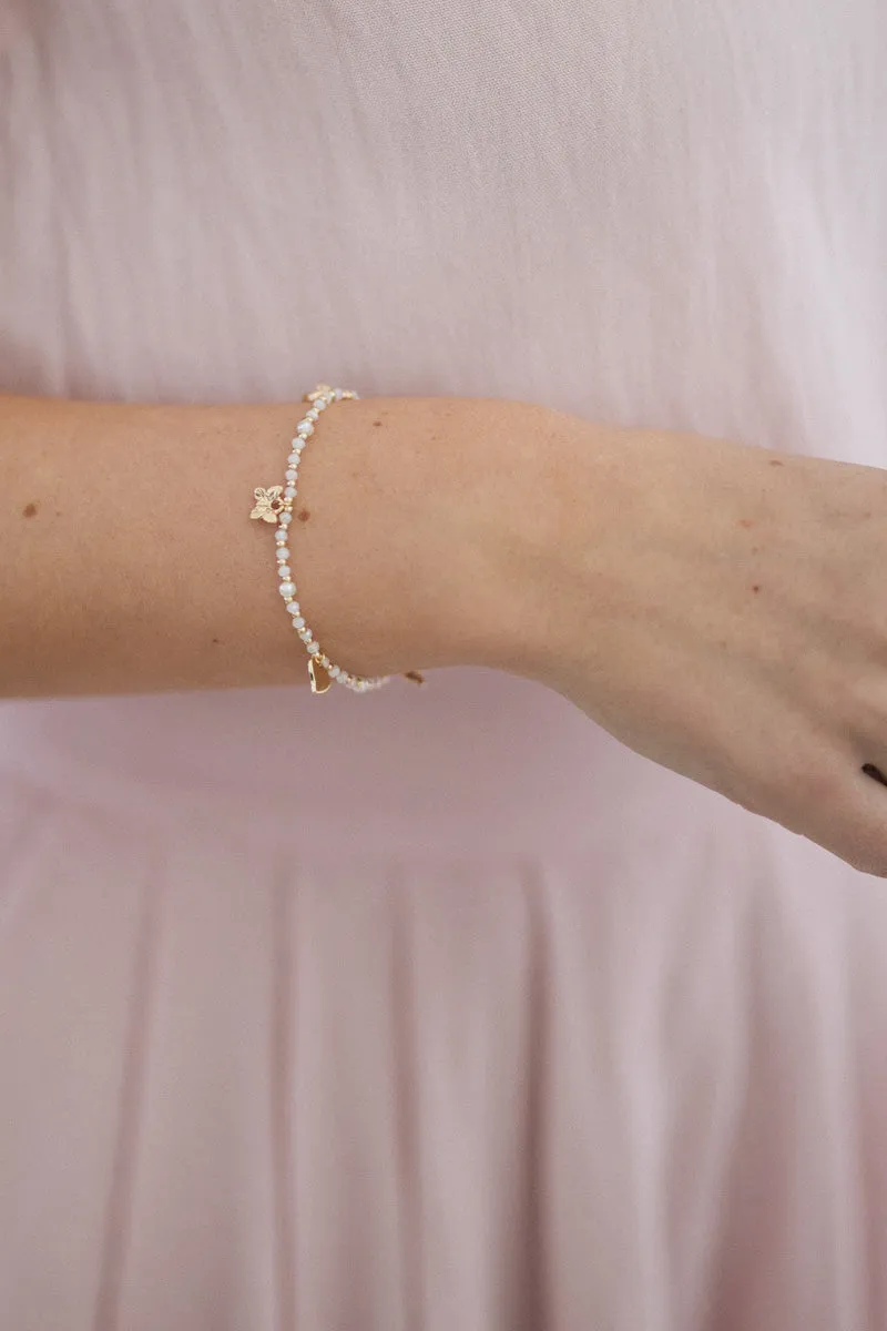 Roxie Charm Bead Stretch Bracelet sold by Morning Lavender product image thumbnail 3