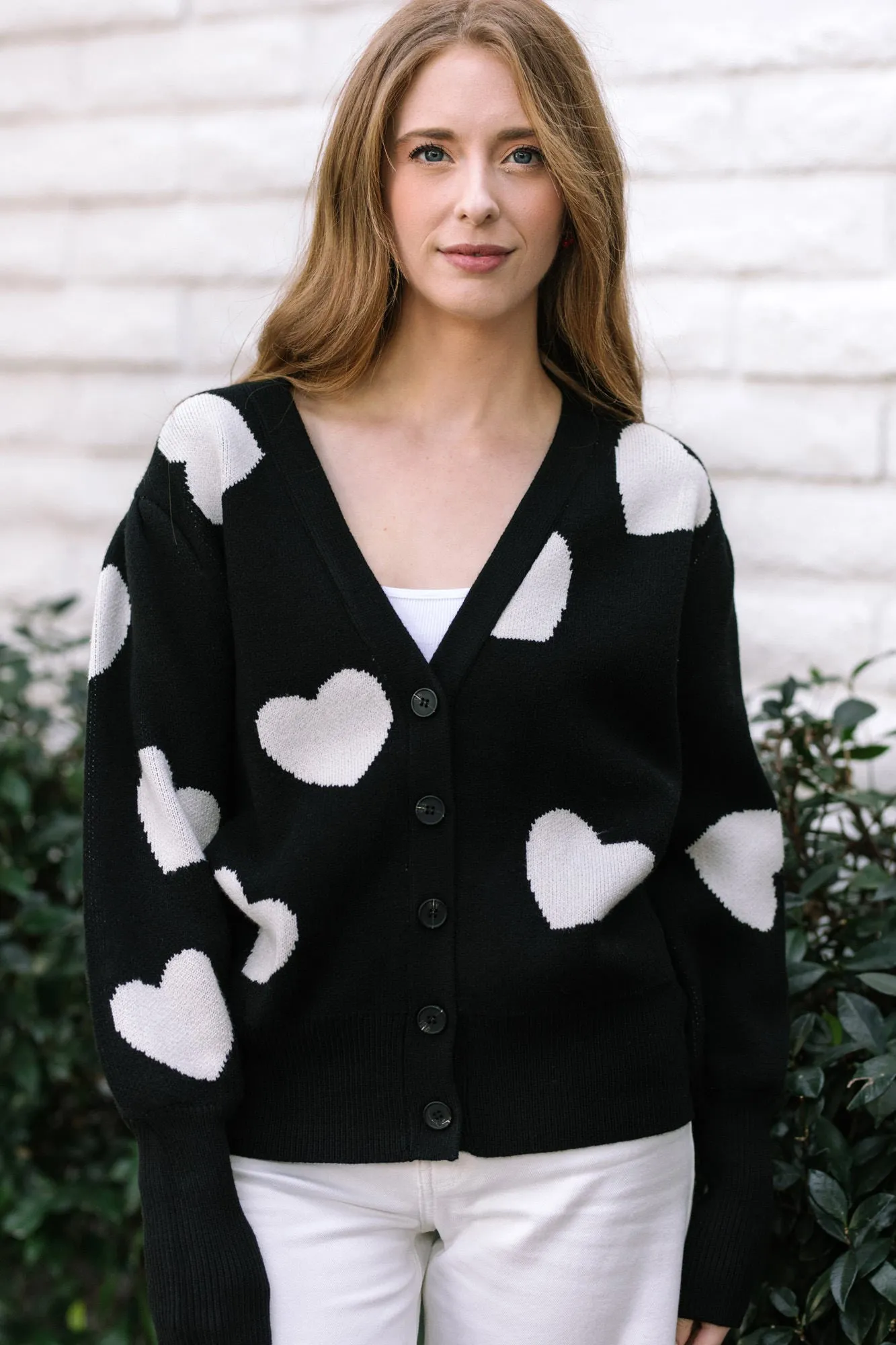 Becky Heart Buttoned Cardigan sold by Morning Lavender product image thumbnail 3