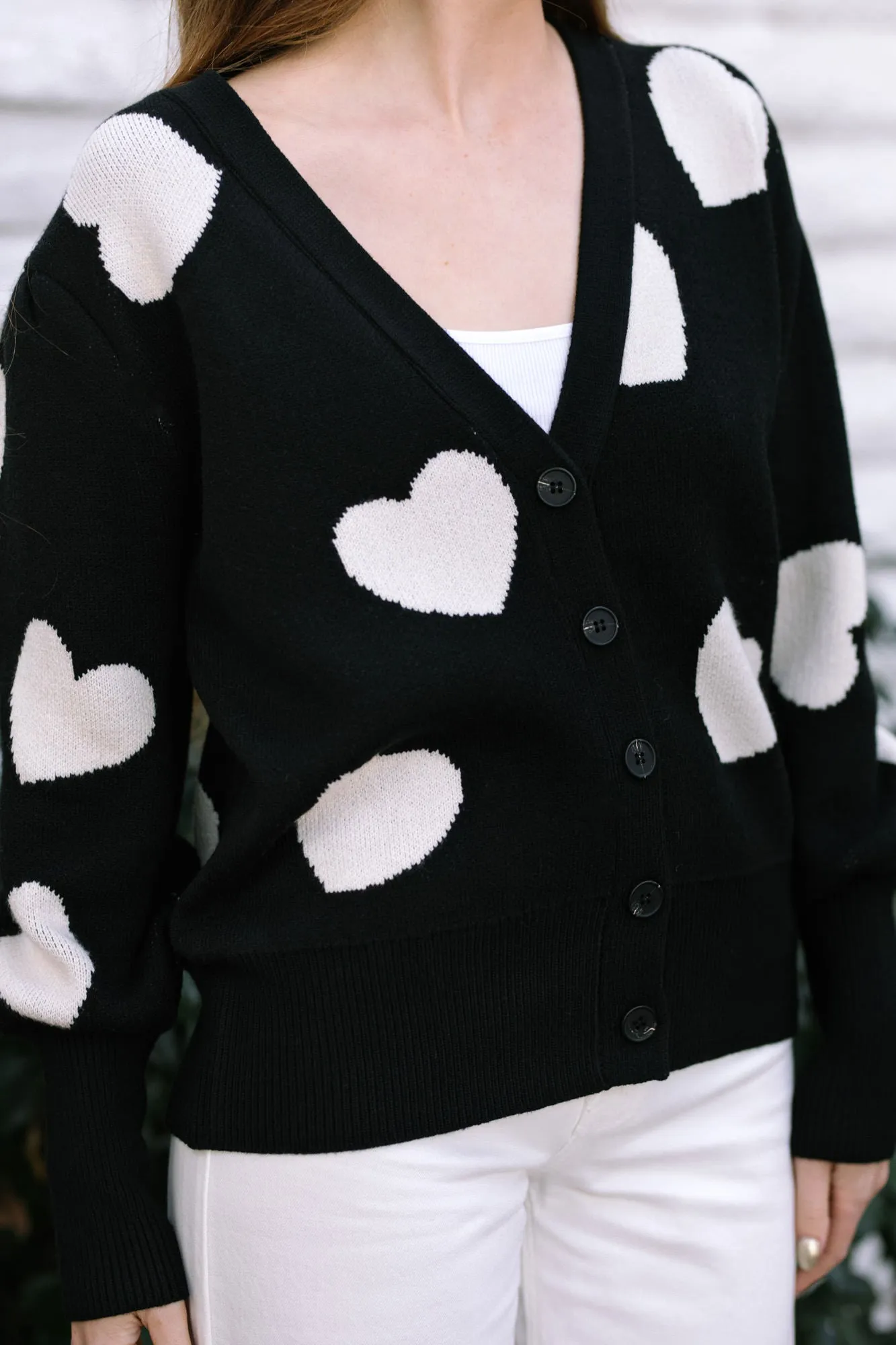 Becky Heart Buttoned Cardigan sold by Morning Lavender product image thumbnail 2