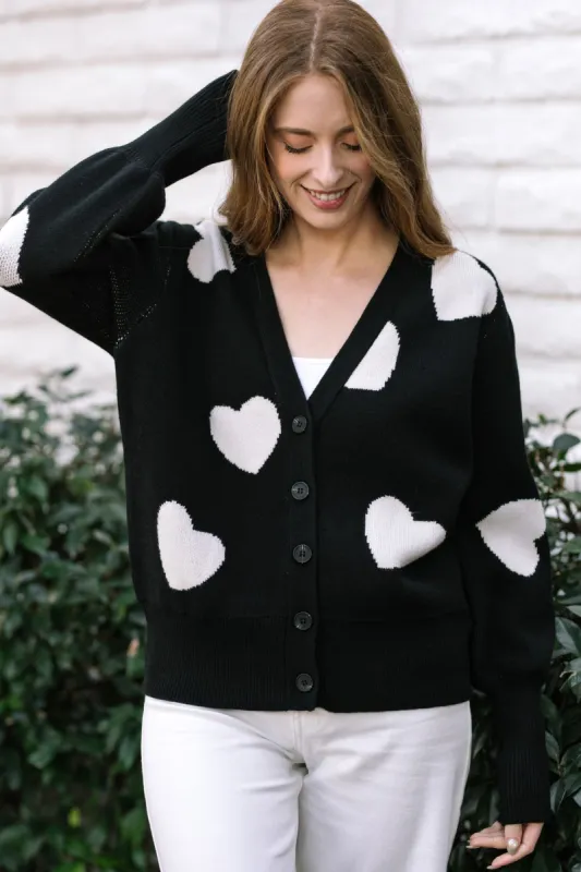 Becky Heart Buttoned Cardigan sold by Morning Lavender