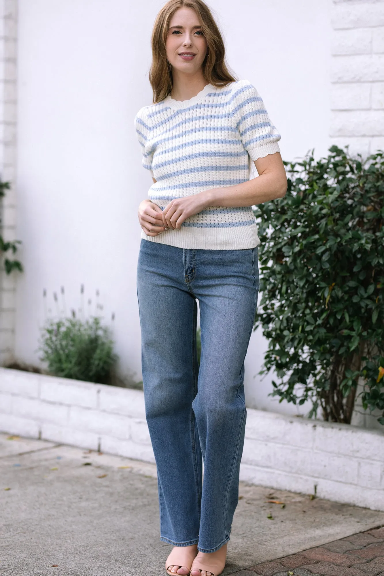 Lorelai Striped Knit Top sold by Morning Lavender product image thumbnail 2