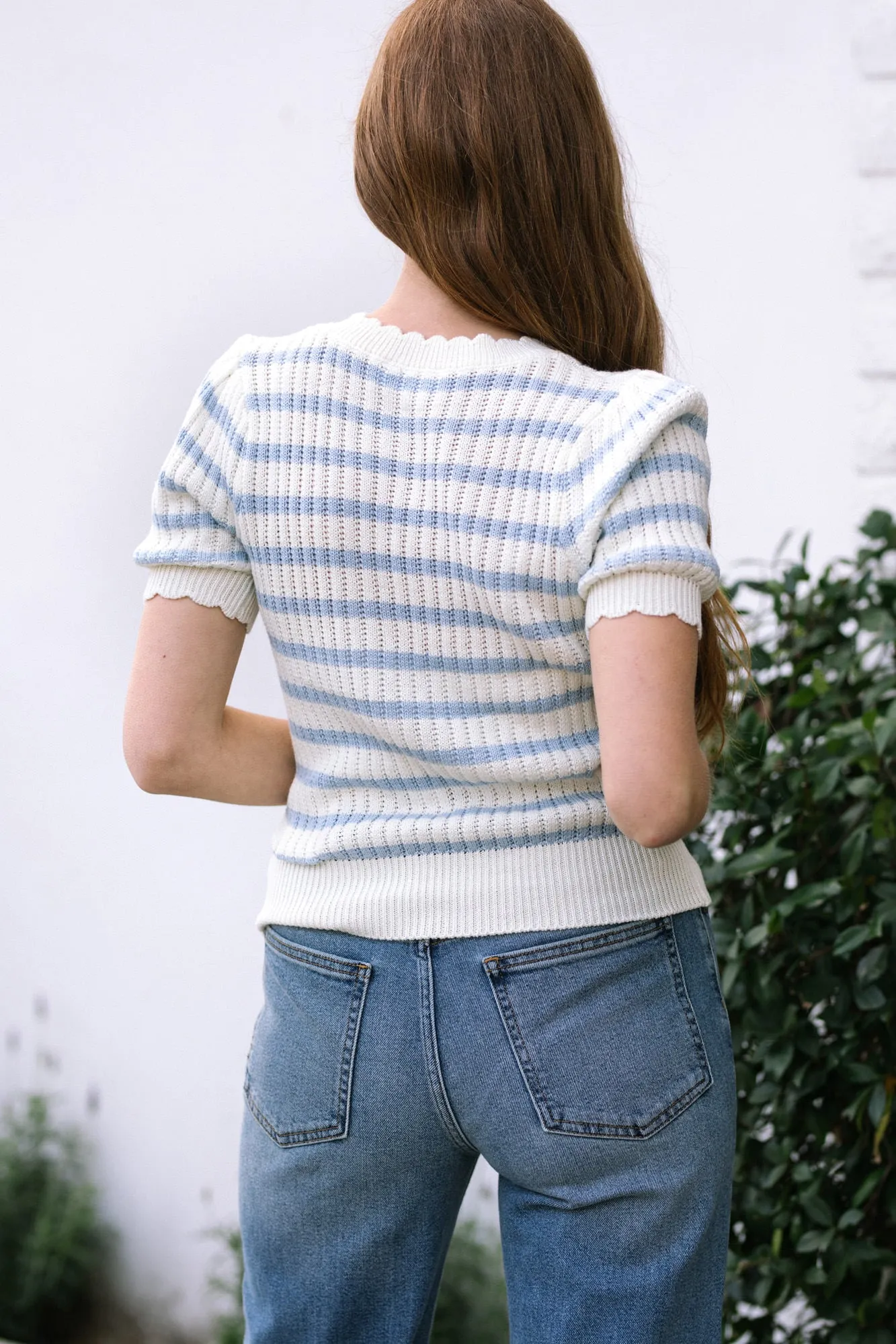 Lorelai Striped Knit Top sold by Morning Lavender product image thumbnail 4