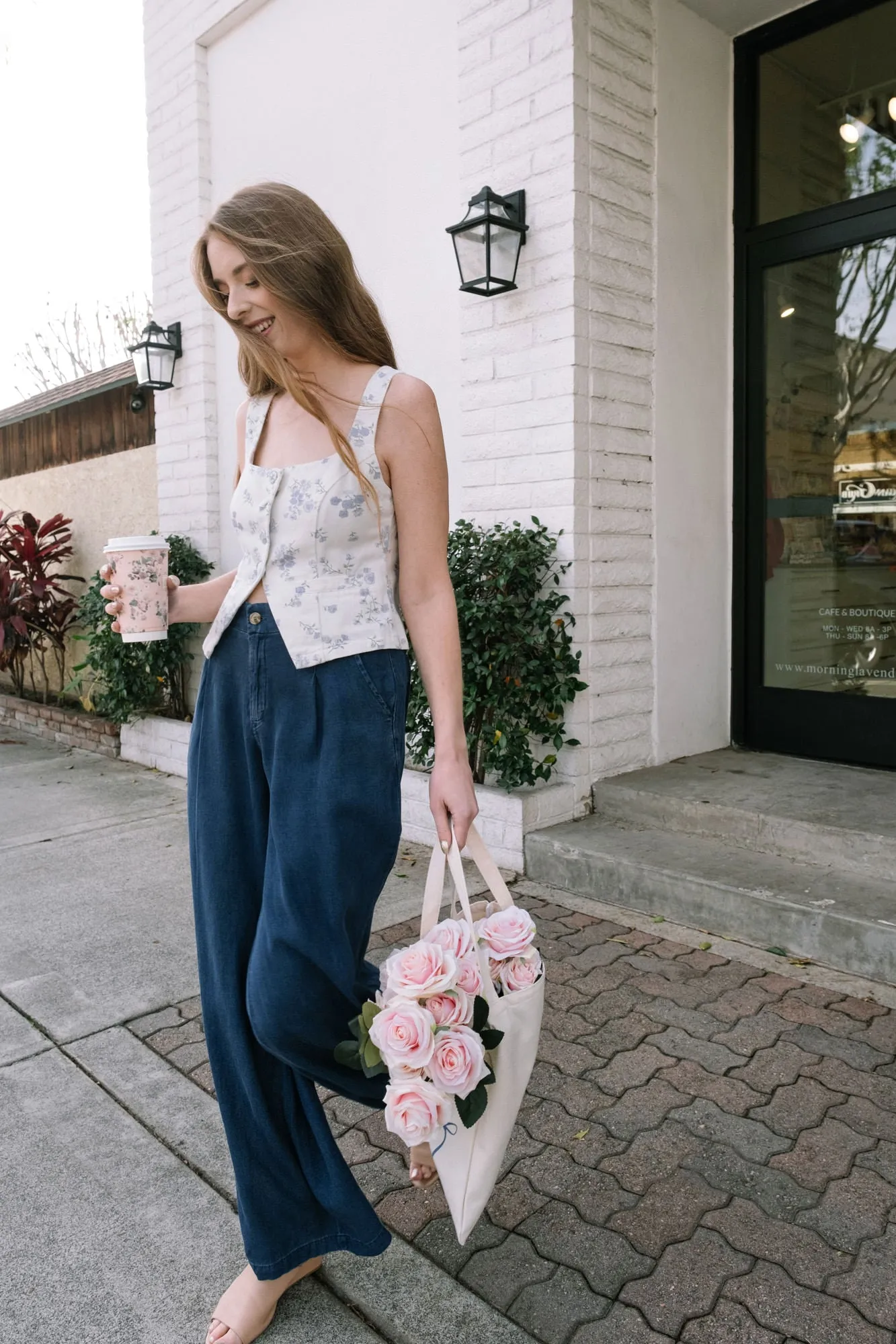 Gladys Wide Leg Pants sold by Morning Lavender product image thumbnail 4